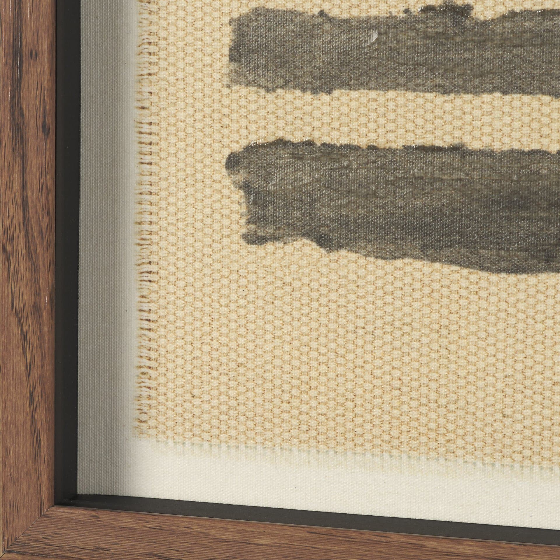 Stars & Stripes by Mercana Studio Hand Embelished Textured Framed Artwork Matted under Glass — product photograph
