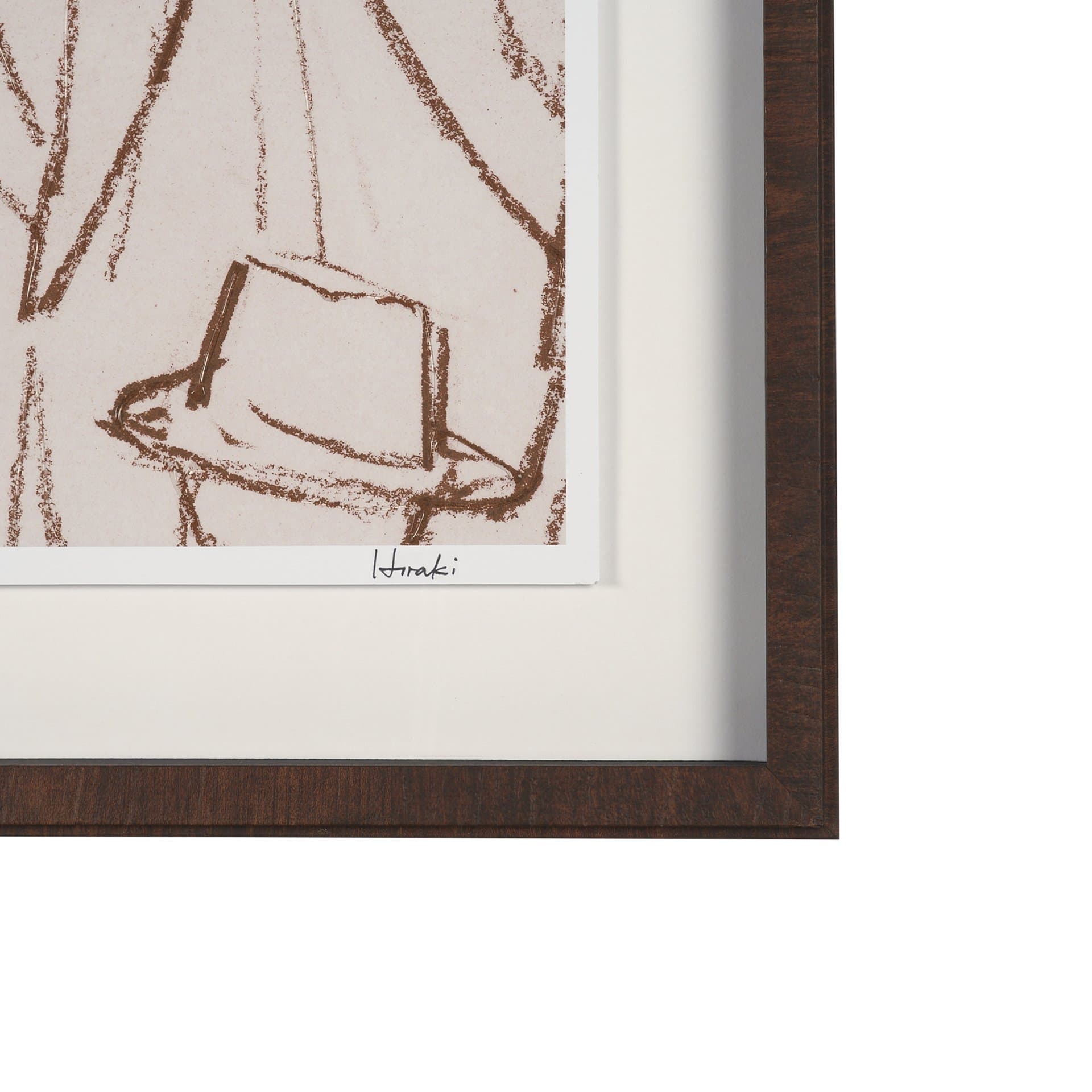 Bow Ties by Mercana Studio Hand-Embellished Framed Artwork Matted under Glass — product photograph
