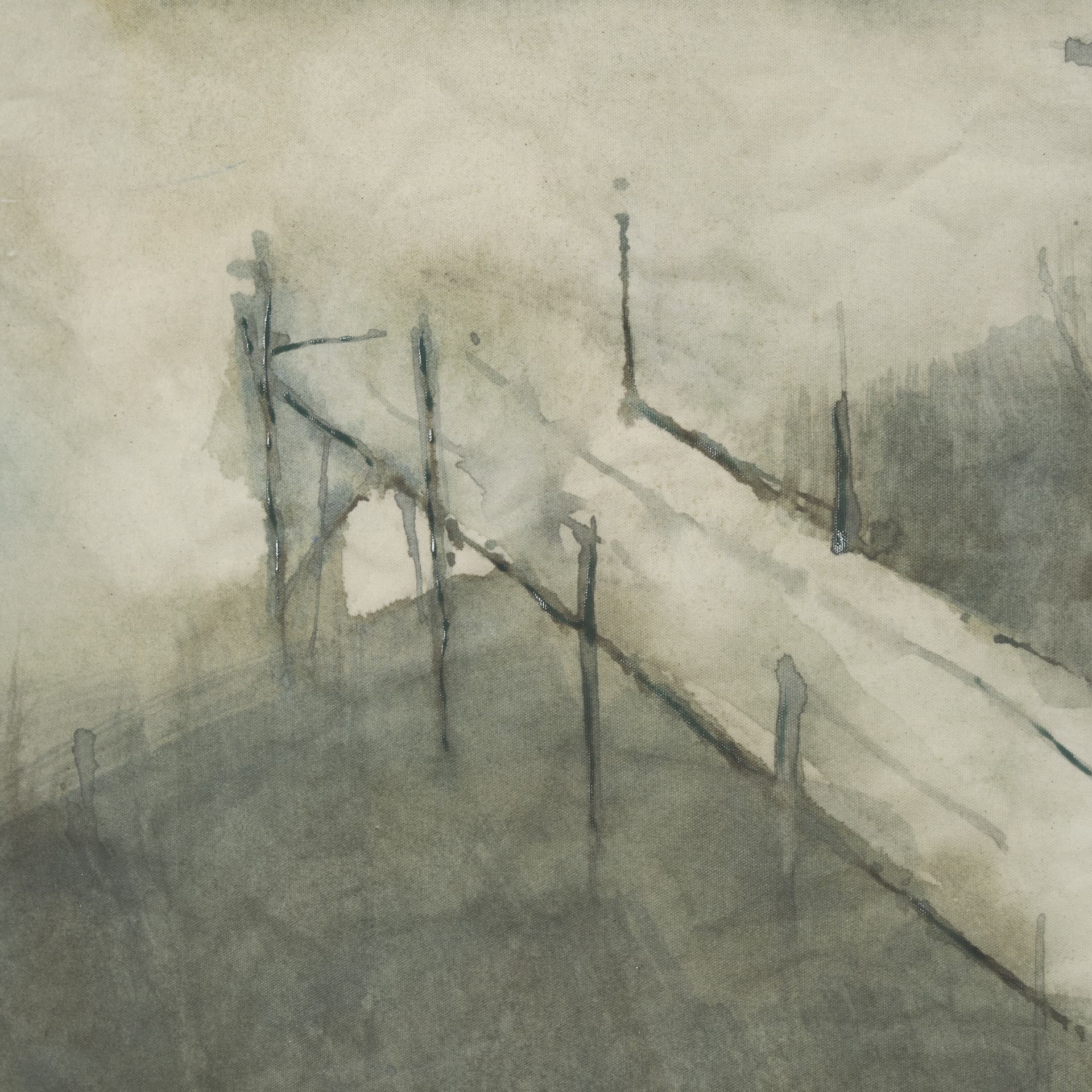 Down By The Dock by Mercana Studio a Hand Embellished Framed Art Print Matted under Glass — product photograph