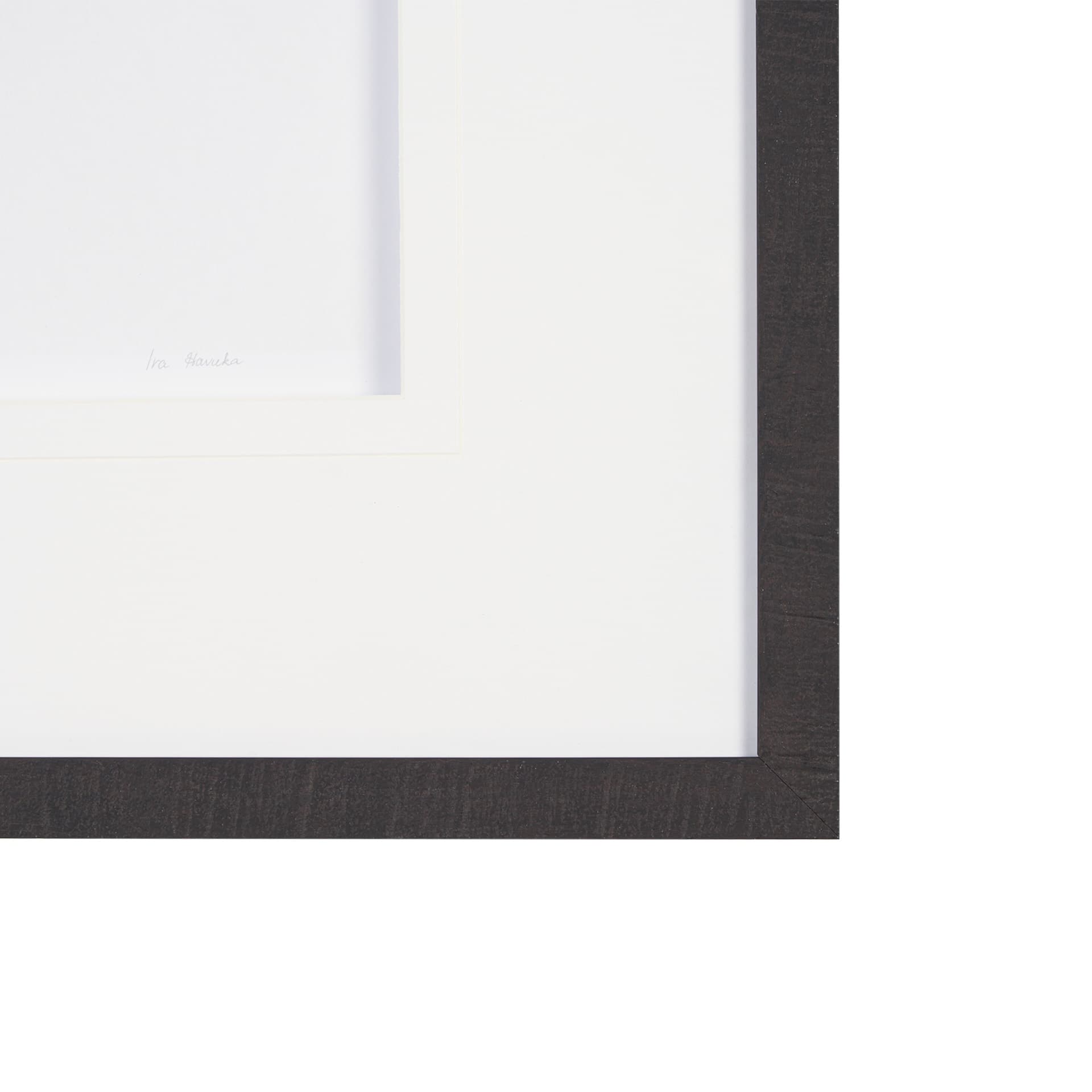 Being Present I by Ira Havuka a Framed Art Print Matted under Glass — product photograph