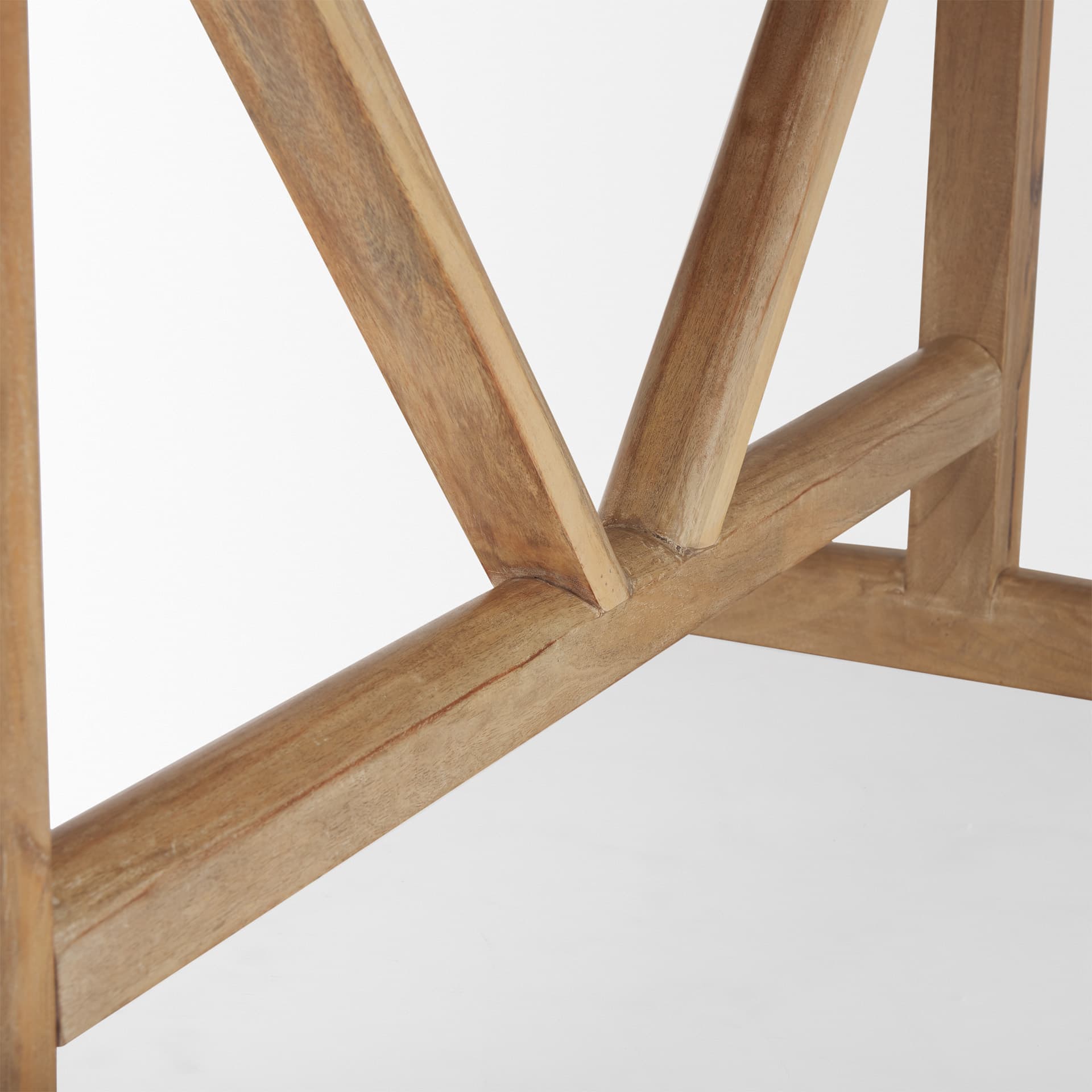 Viktor 94"L x 42"W Dining Table | Modern | Light Brown Wood | Seats 4 — product photograph