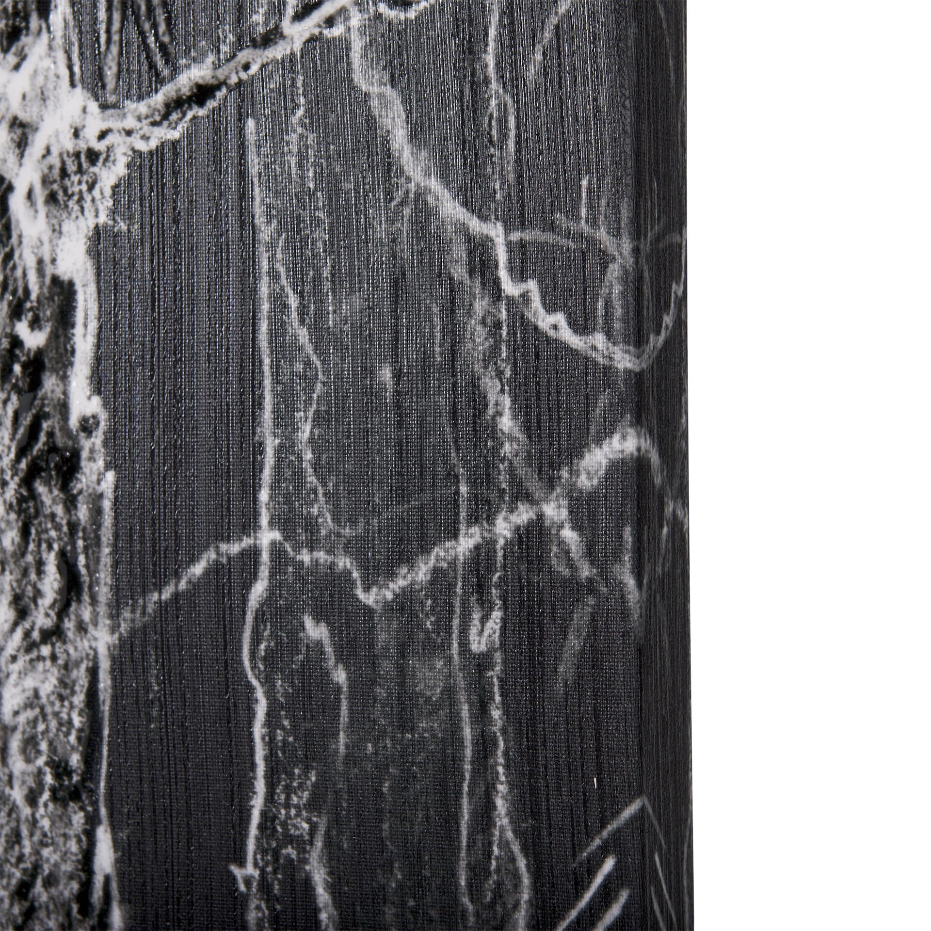 Forest BW II by Ariana a Hand Embellished Textured Canvas — product photograph