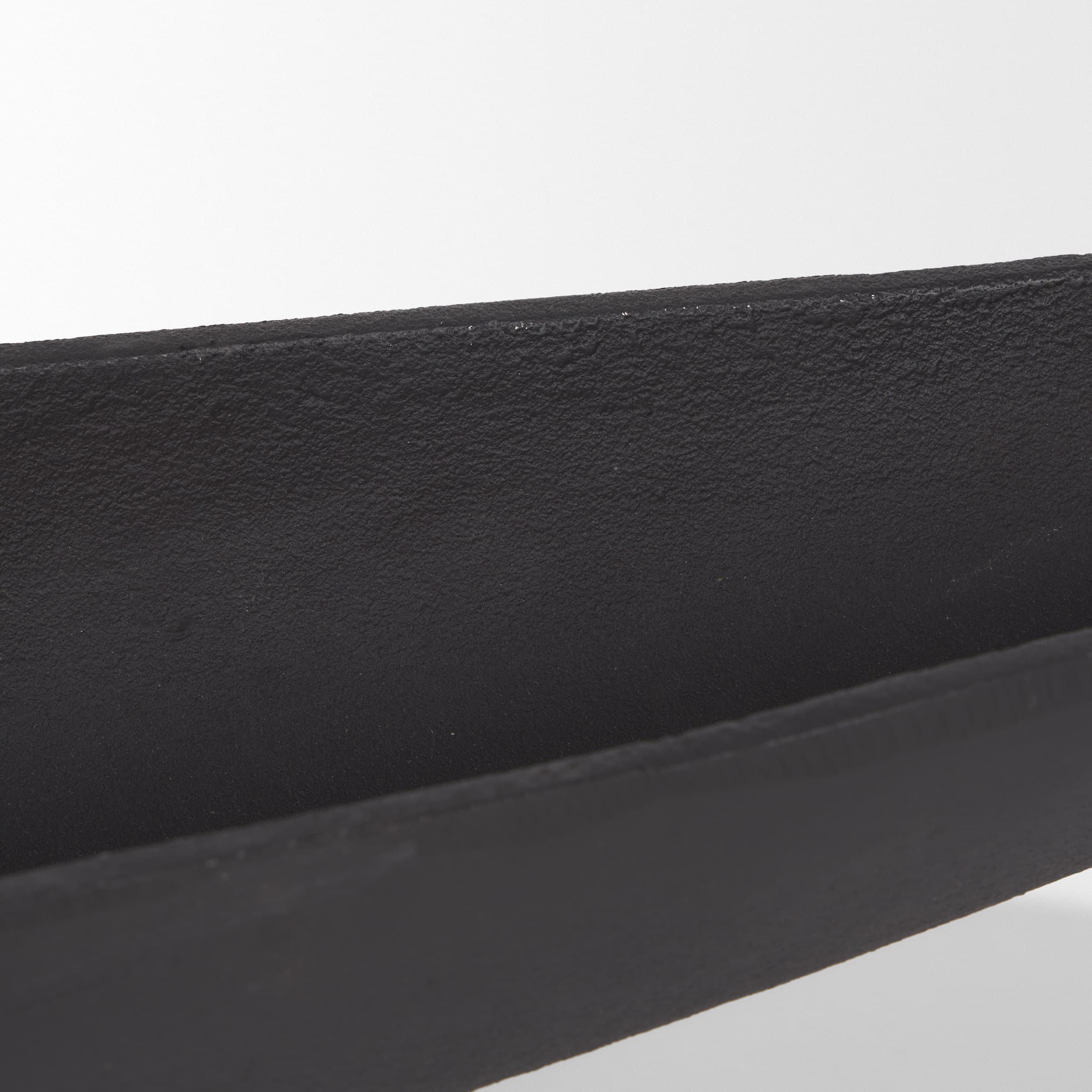 Piero Small Matte Black Metal Decorative Bowl — product photograph