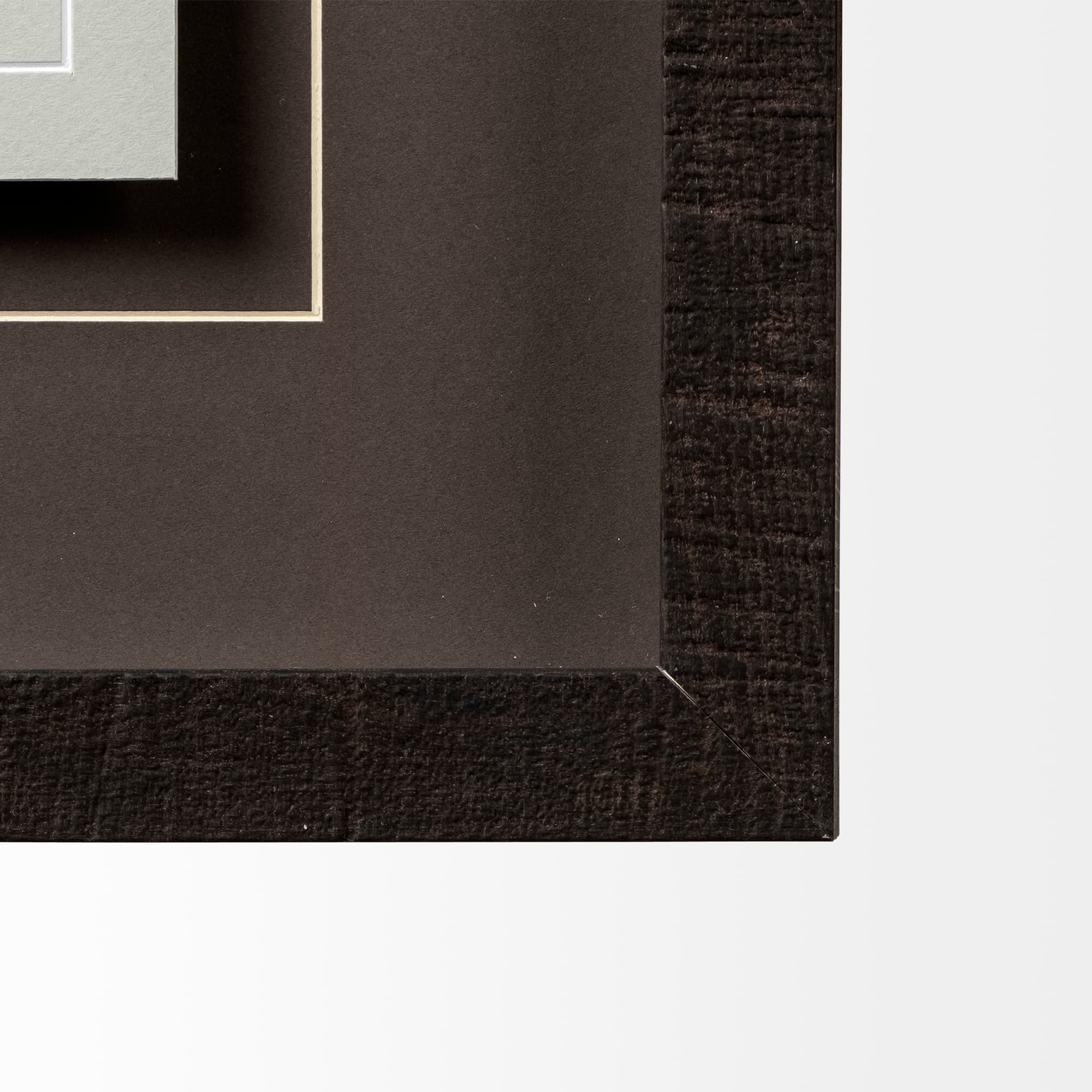 Keemun by Kristine Hegre a Hand Embellished Textured Framed Art Print Matted under Glass — product photograph