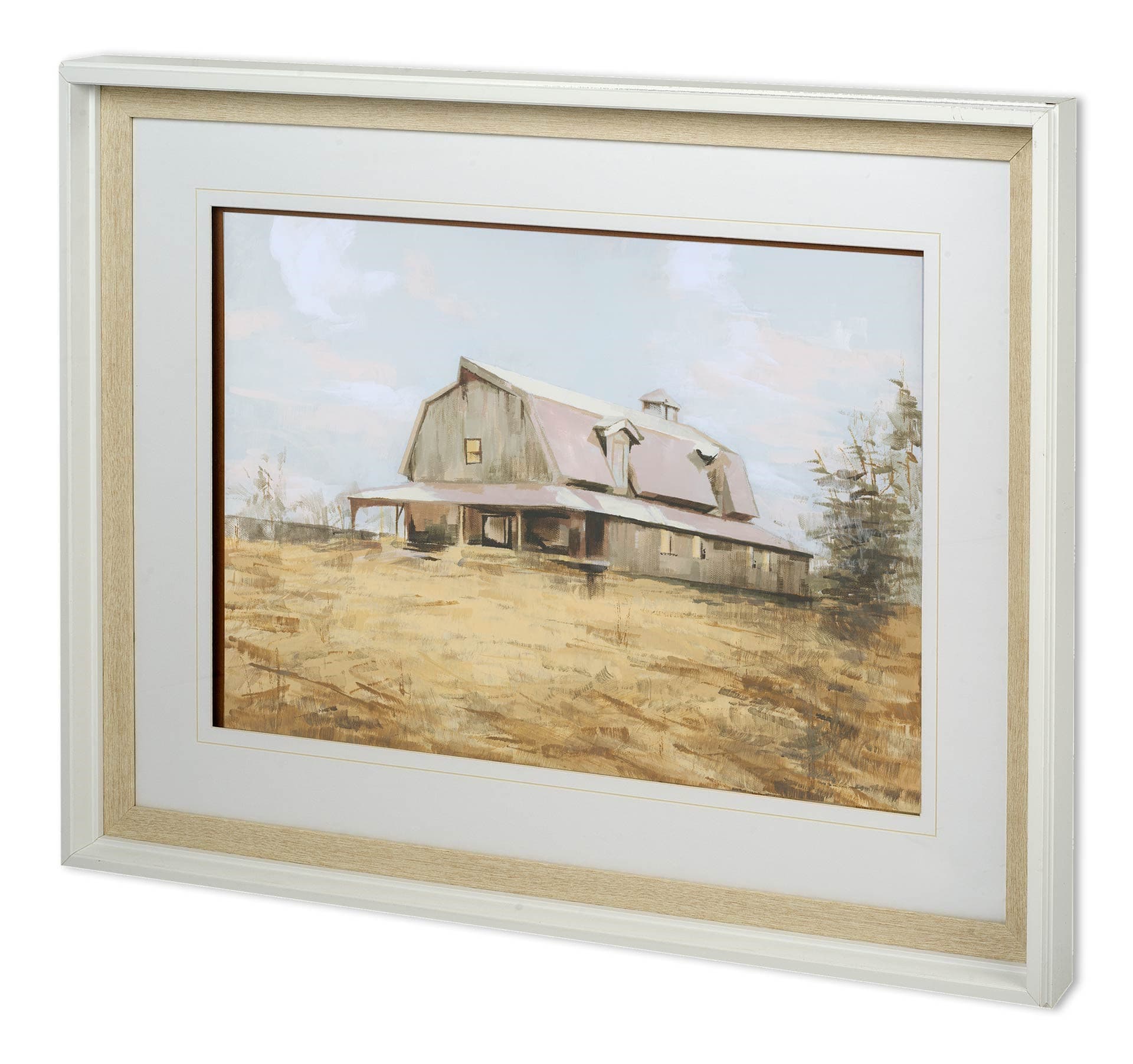Autumnal Equinox II by Mercana Studio Hand Embellished Textured Framed Art Print Matted under Glass — product photograph