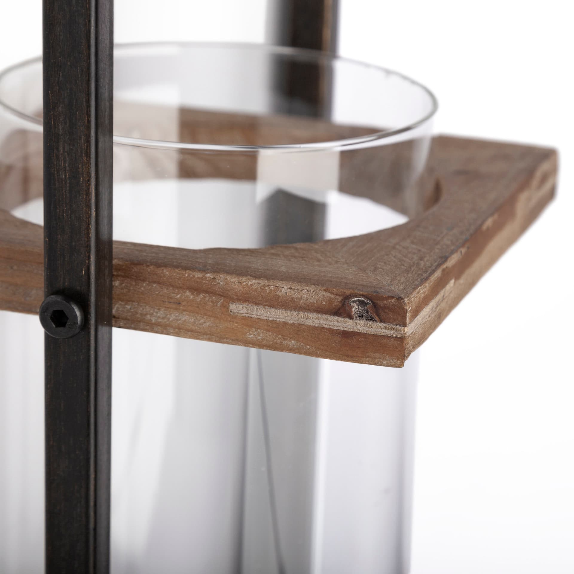 Milton Rustic wall mounted candle holder — product photograph