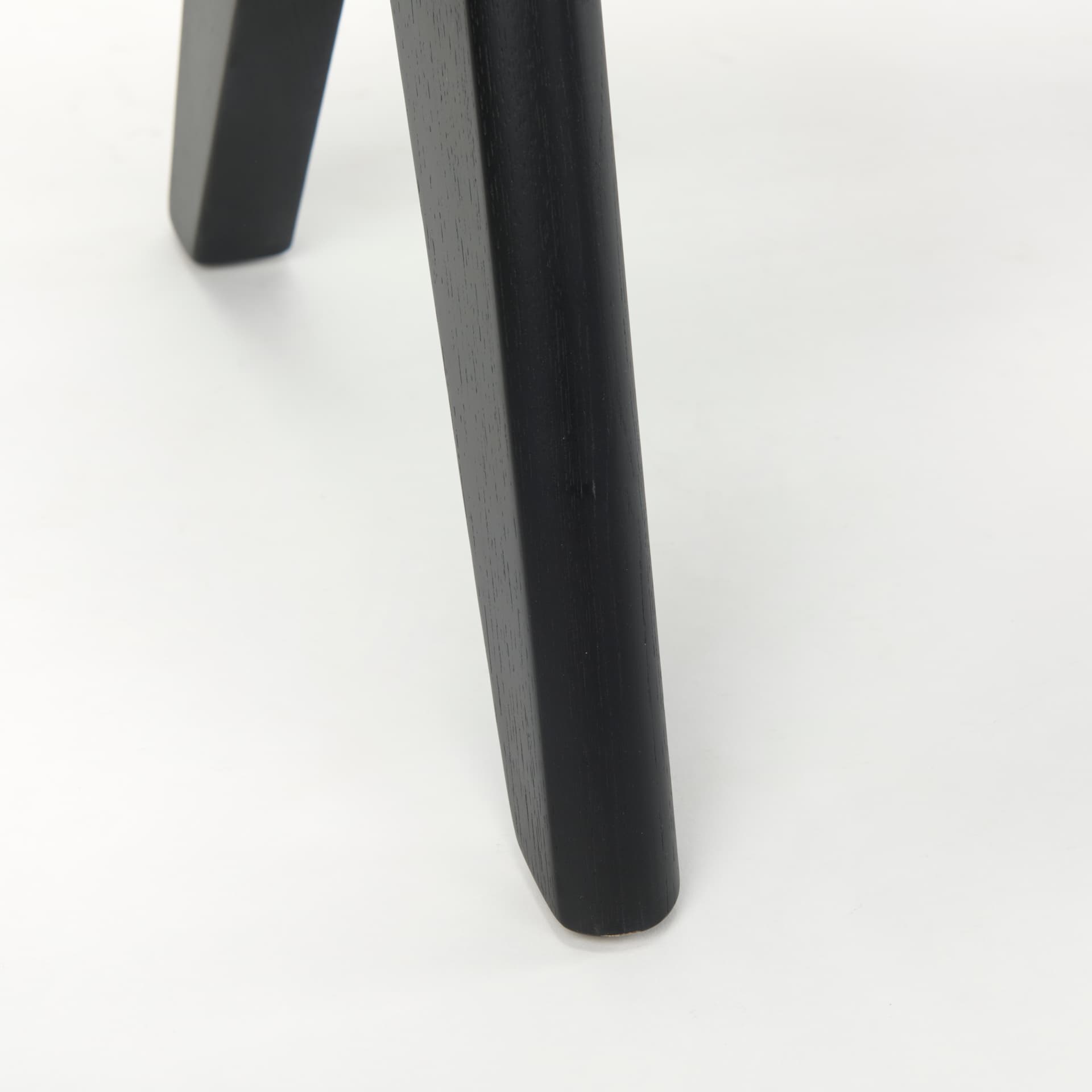Arvin 21.7L x 17.7W x 18.1H Black Wooden Stool — product photograph