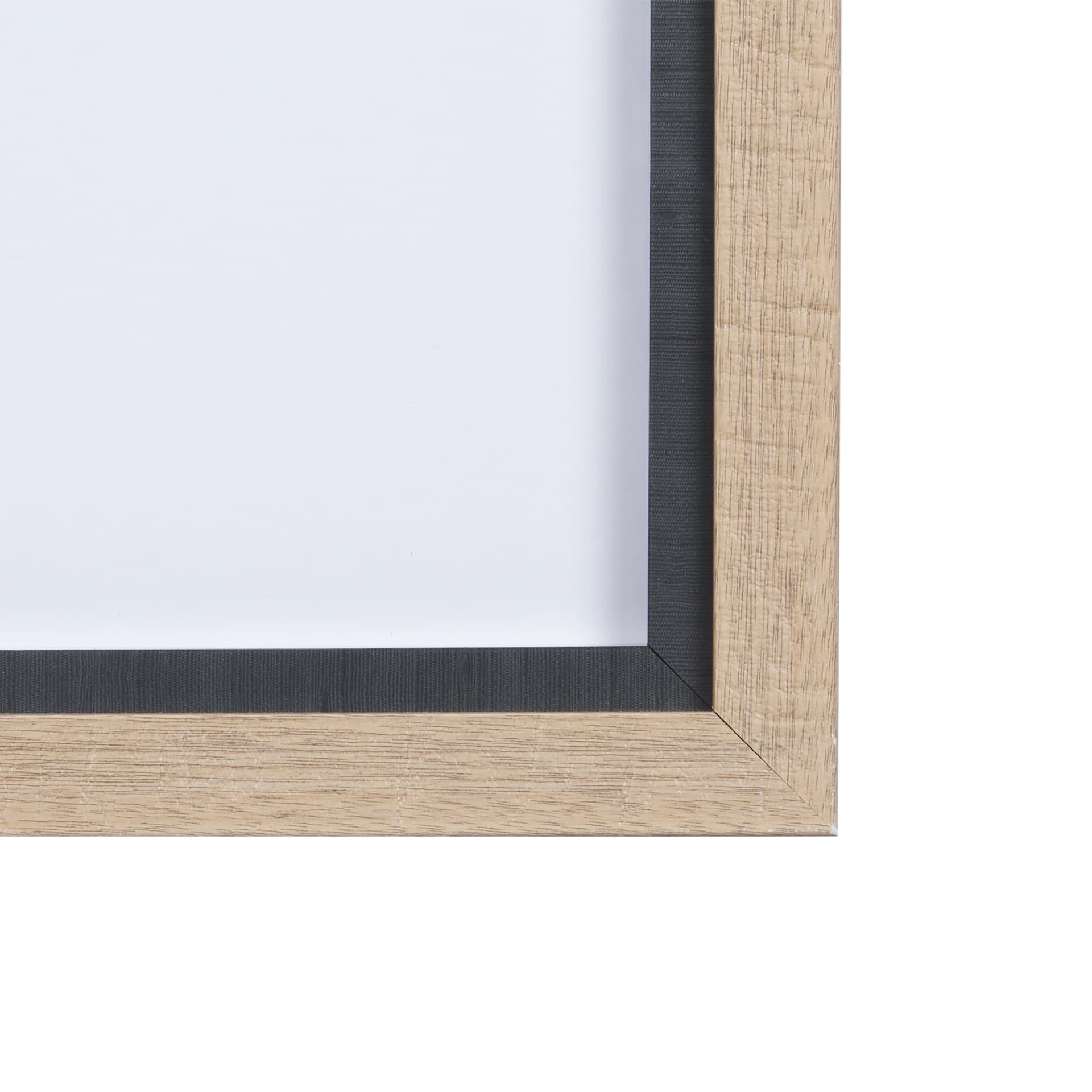 Grey Sky II by Mercana Studio a Hand Embellished Textured Framed Art Print Matted under Glass — product photograph