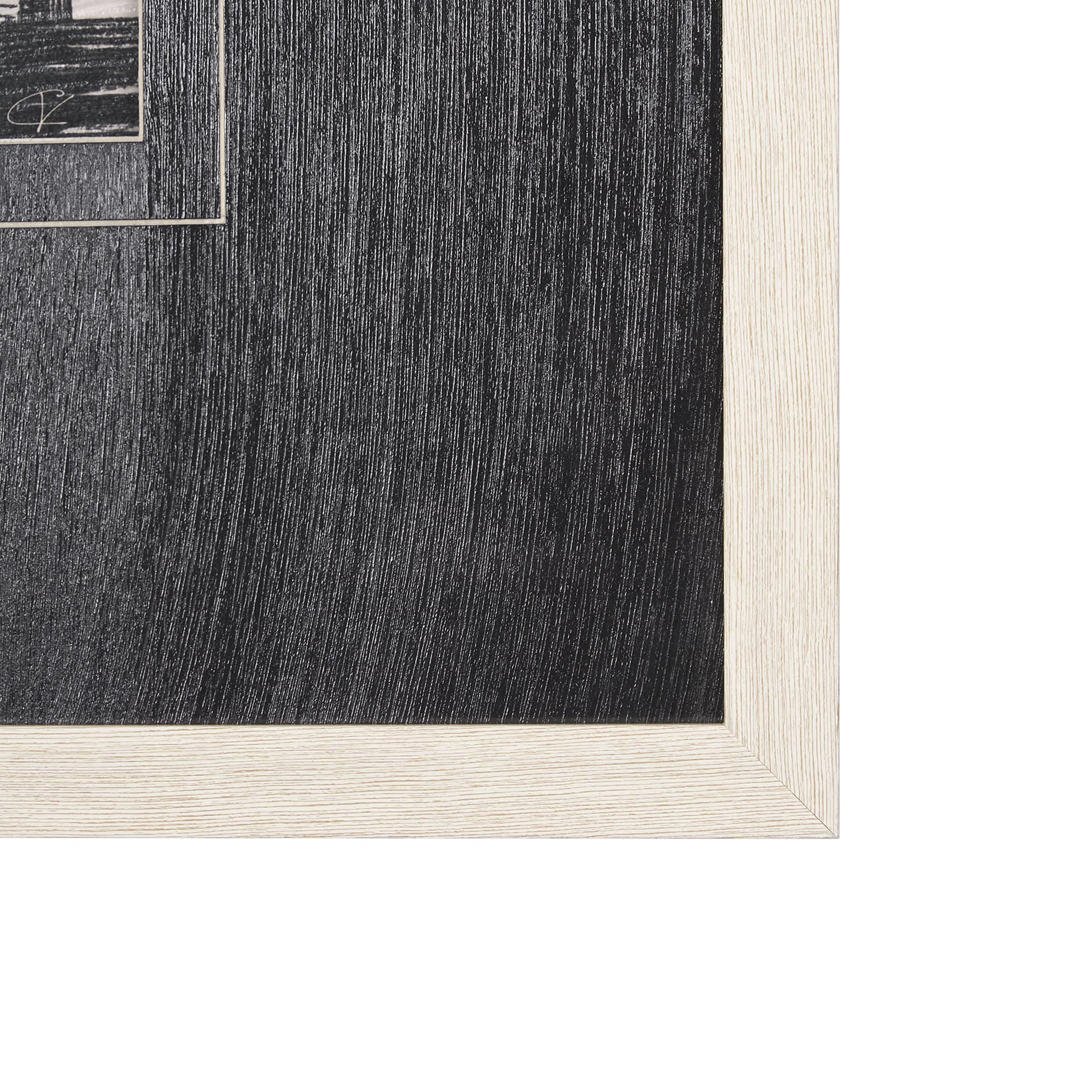 Barn Buildings II by Mercana Studio a Hand Embellished Textured Framed Art Print Matted under Glass — product photograph