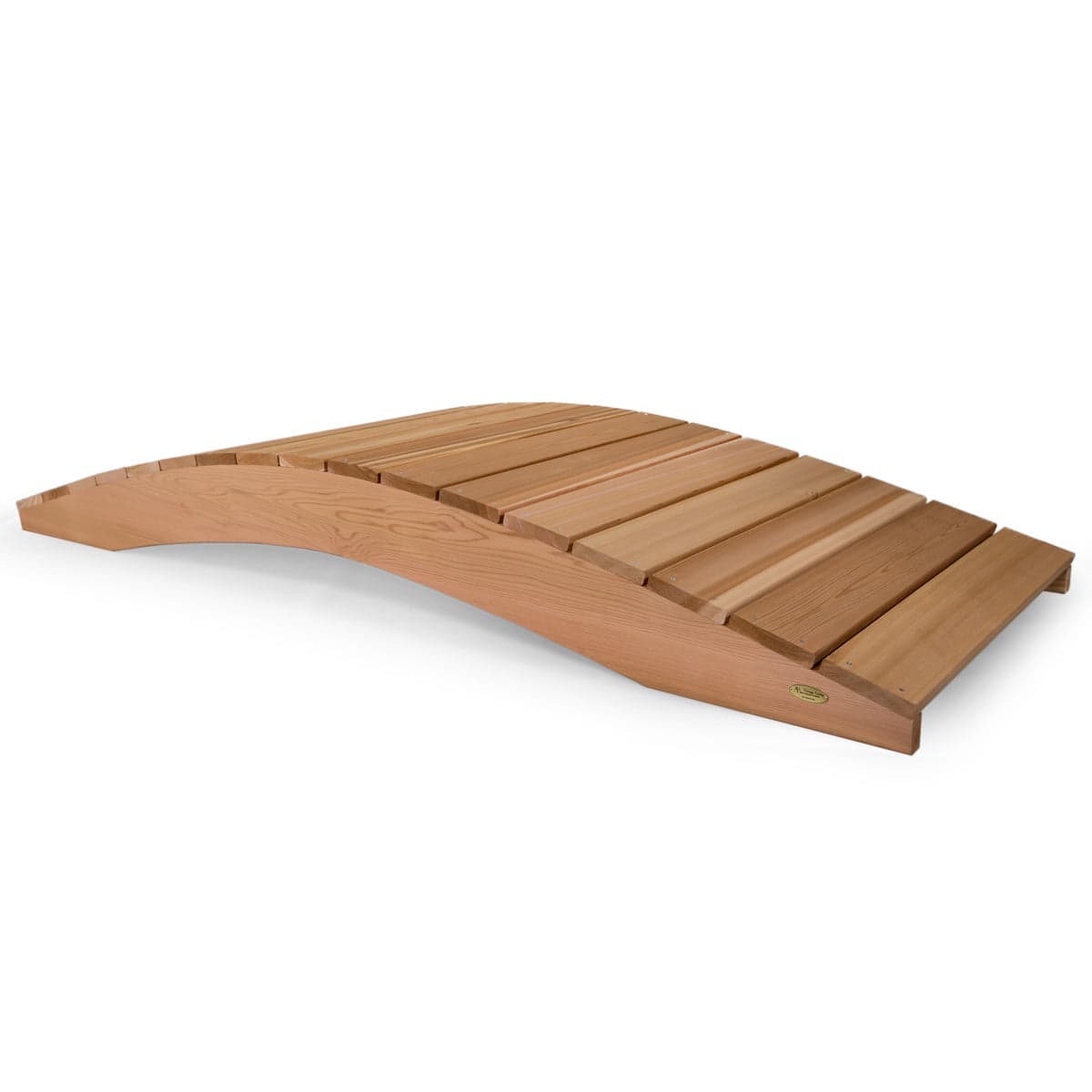8-Ft Garden Cedar Bridge — product photograph