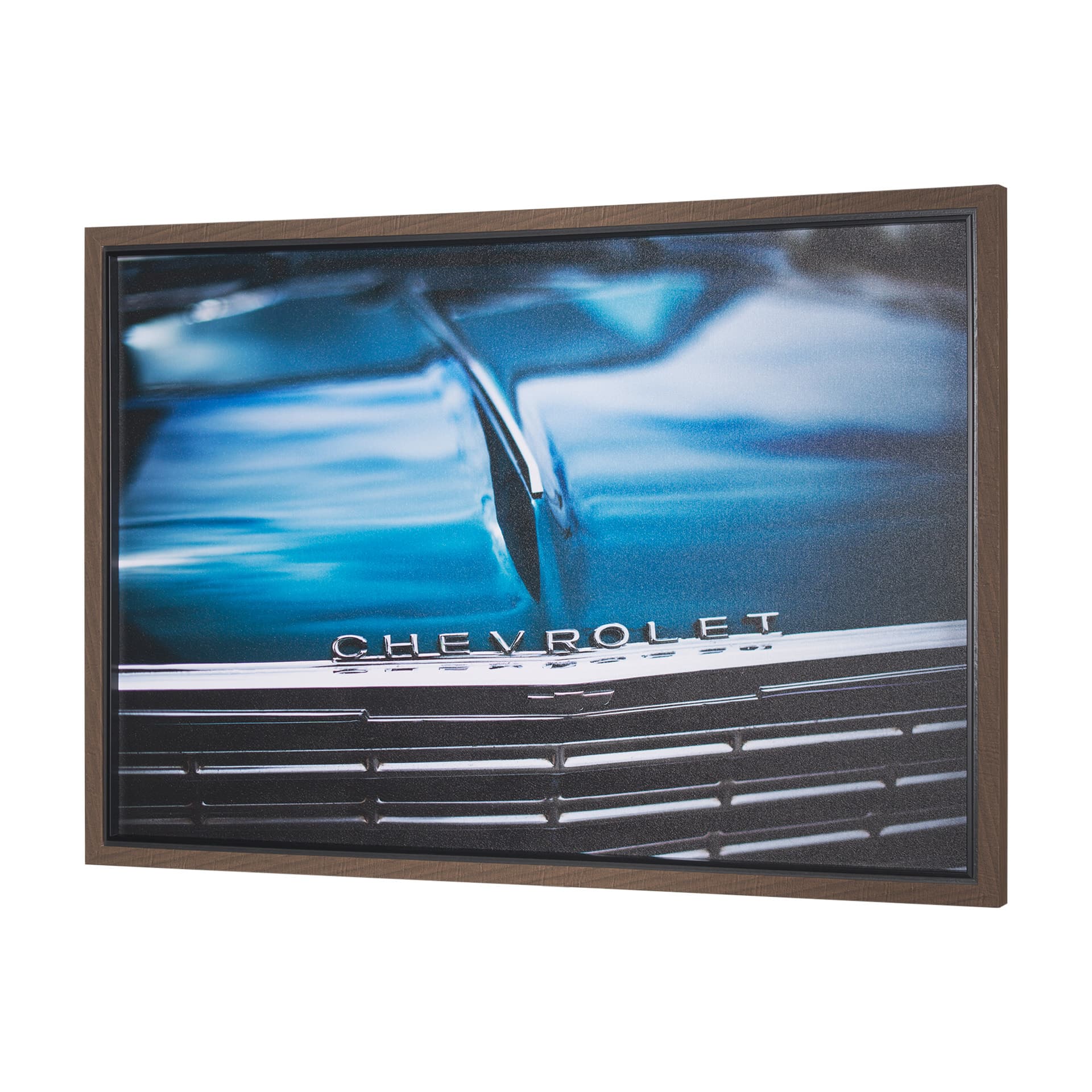 Chevy by Tim Mossholder a Hand Embellished Framed Photo Art Print — product photograph