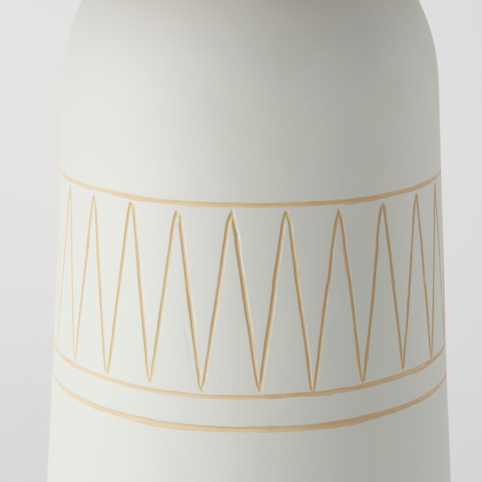 Javier 18.0L x 18.0W x 30.75H Light Base W/Cream Shade Table Lamp — product photograph