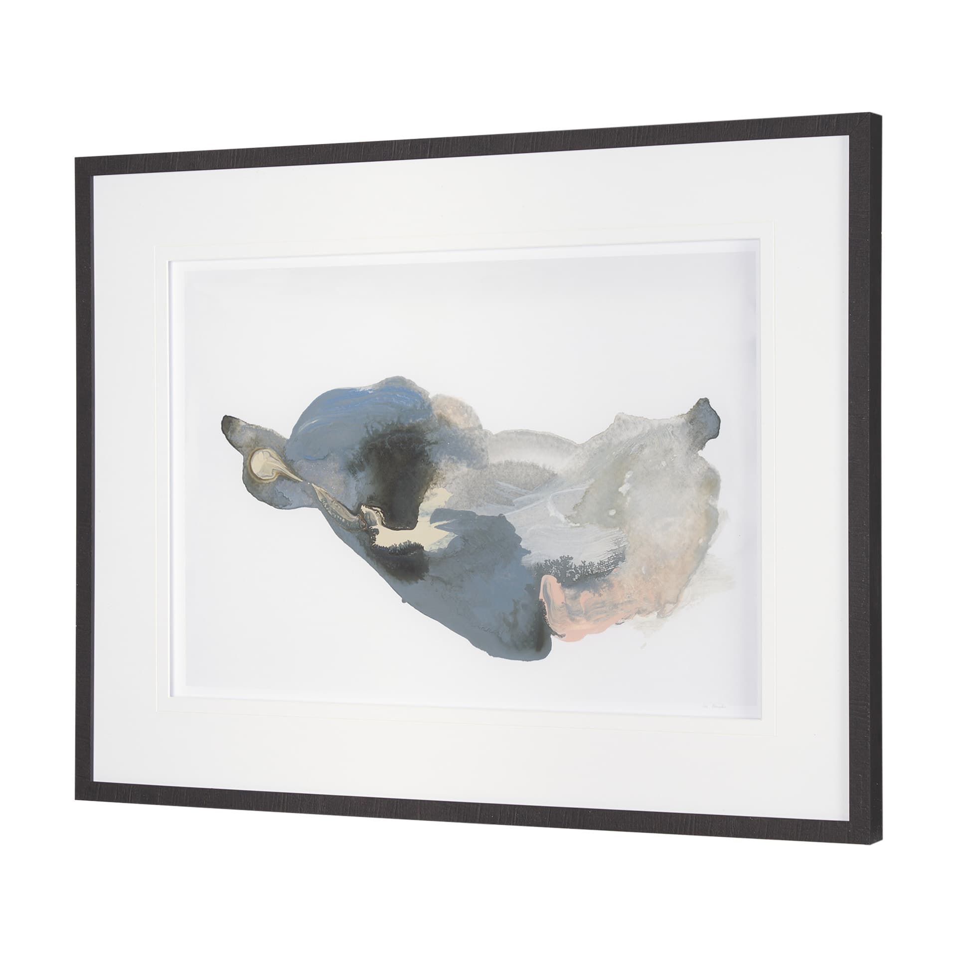 Being Present II by Ira Havuka a Framed Art Print Matted under Glass — product photograph