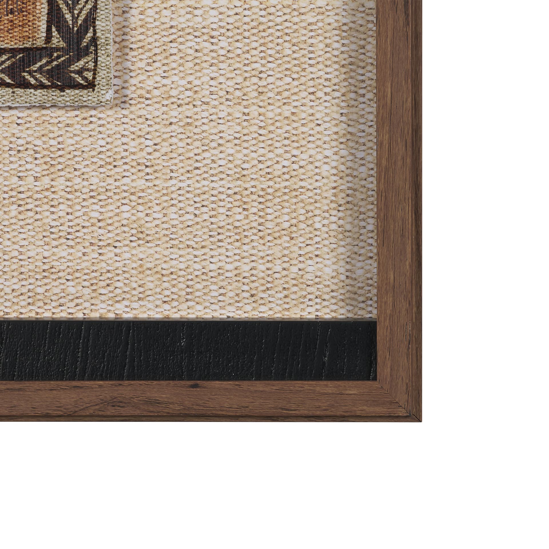 Mythical Jungle II by Mercana Studio Hand Embelished Textured Framed Artwork Matted under Glass — product photograph