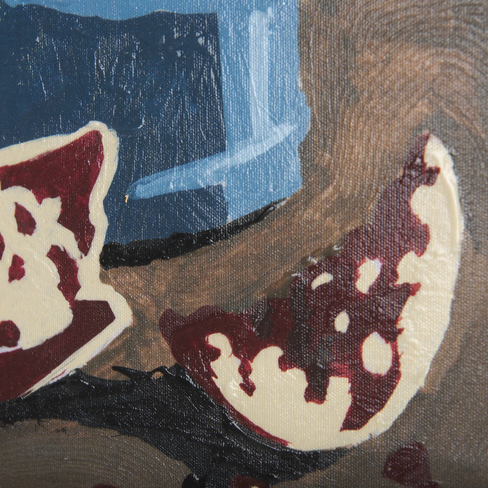 Still life II by Mercana Studio a Hand Embellished Textured Canvas — product photograph