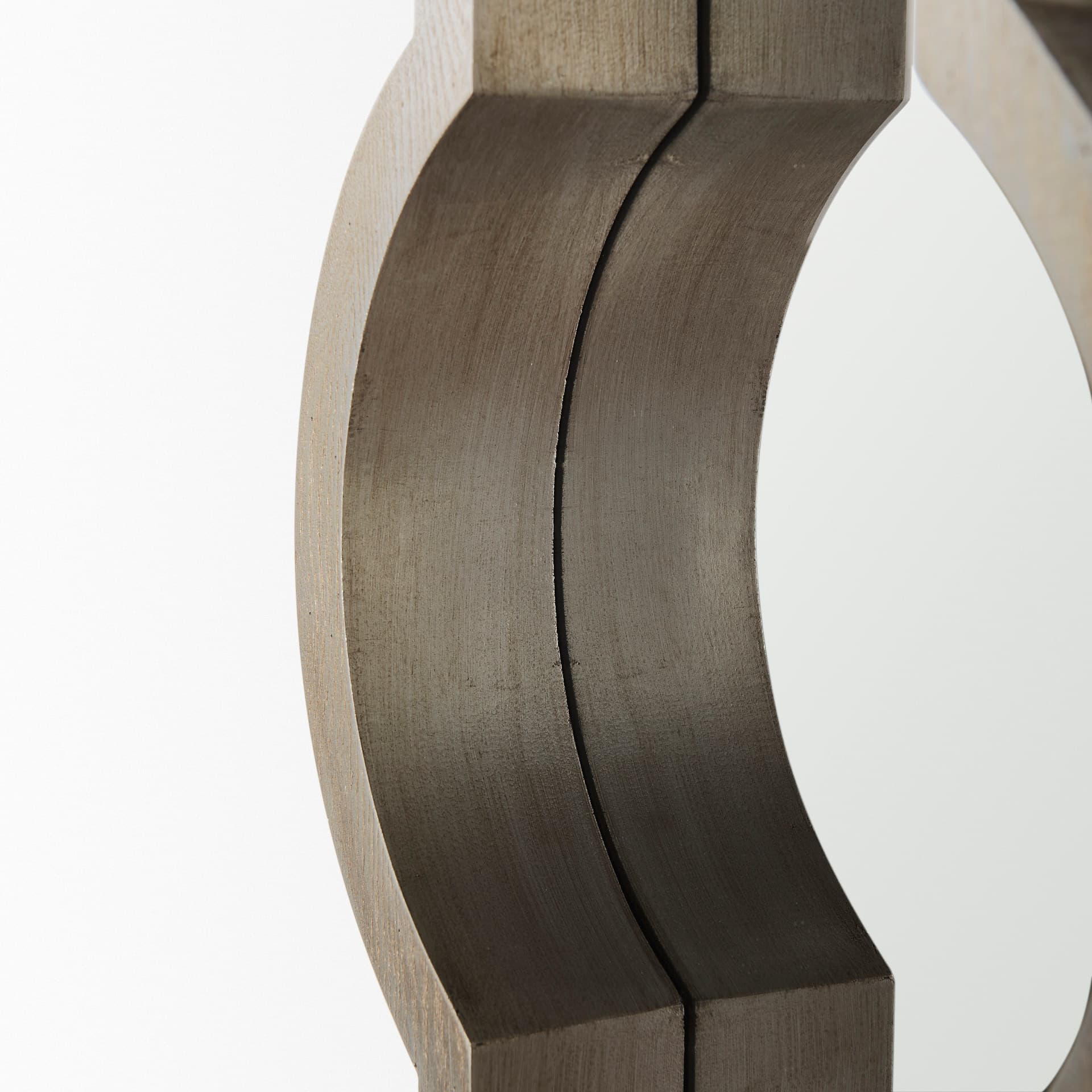 Tamanar 15x34 Champagne Wood Frame Mirror — product photograph