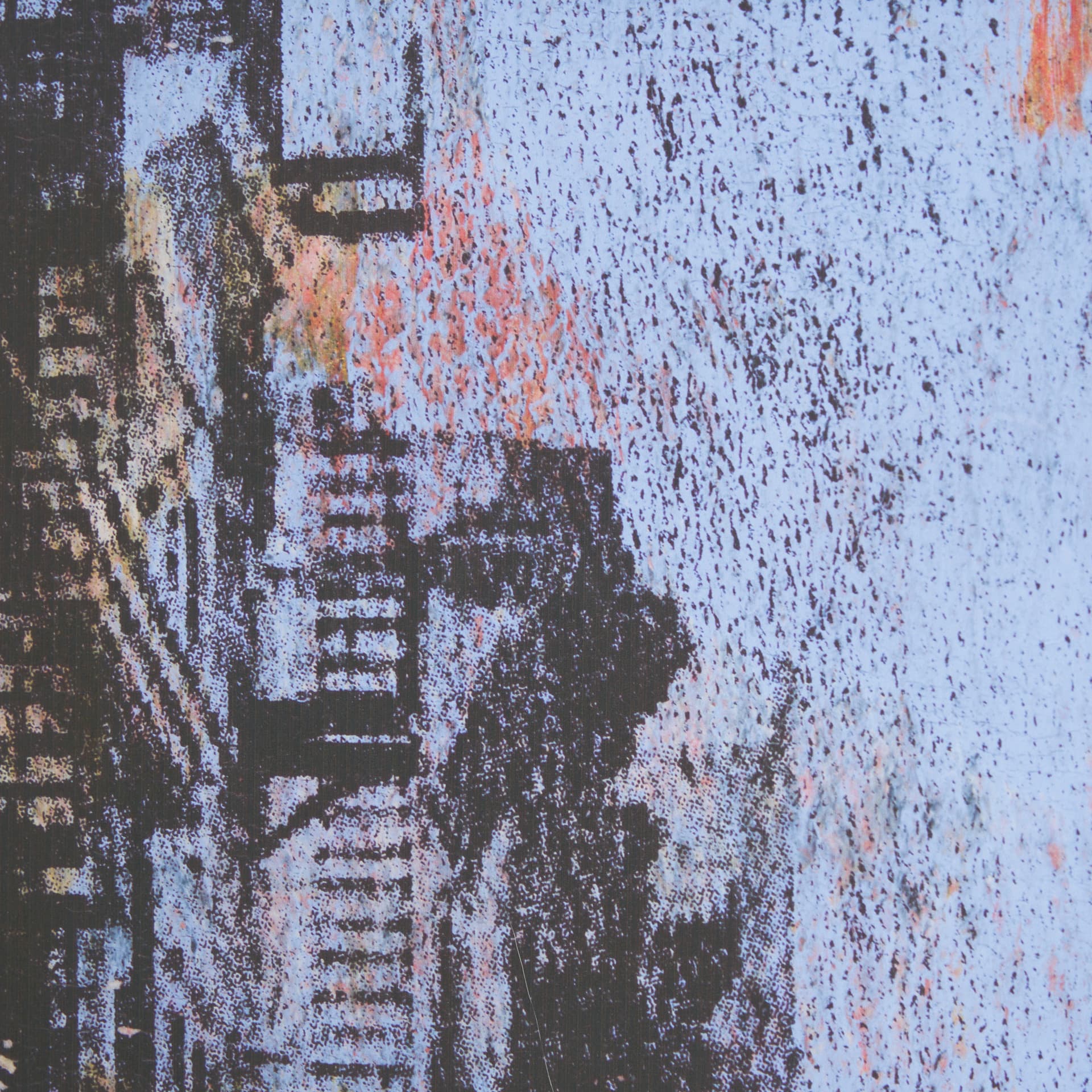 City Vibe I by Mercana Studio a Hand Embellished Textured Framed Art Print Matted under Glass — product photograph