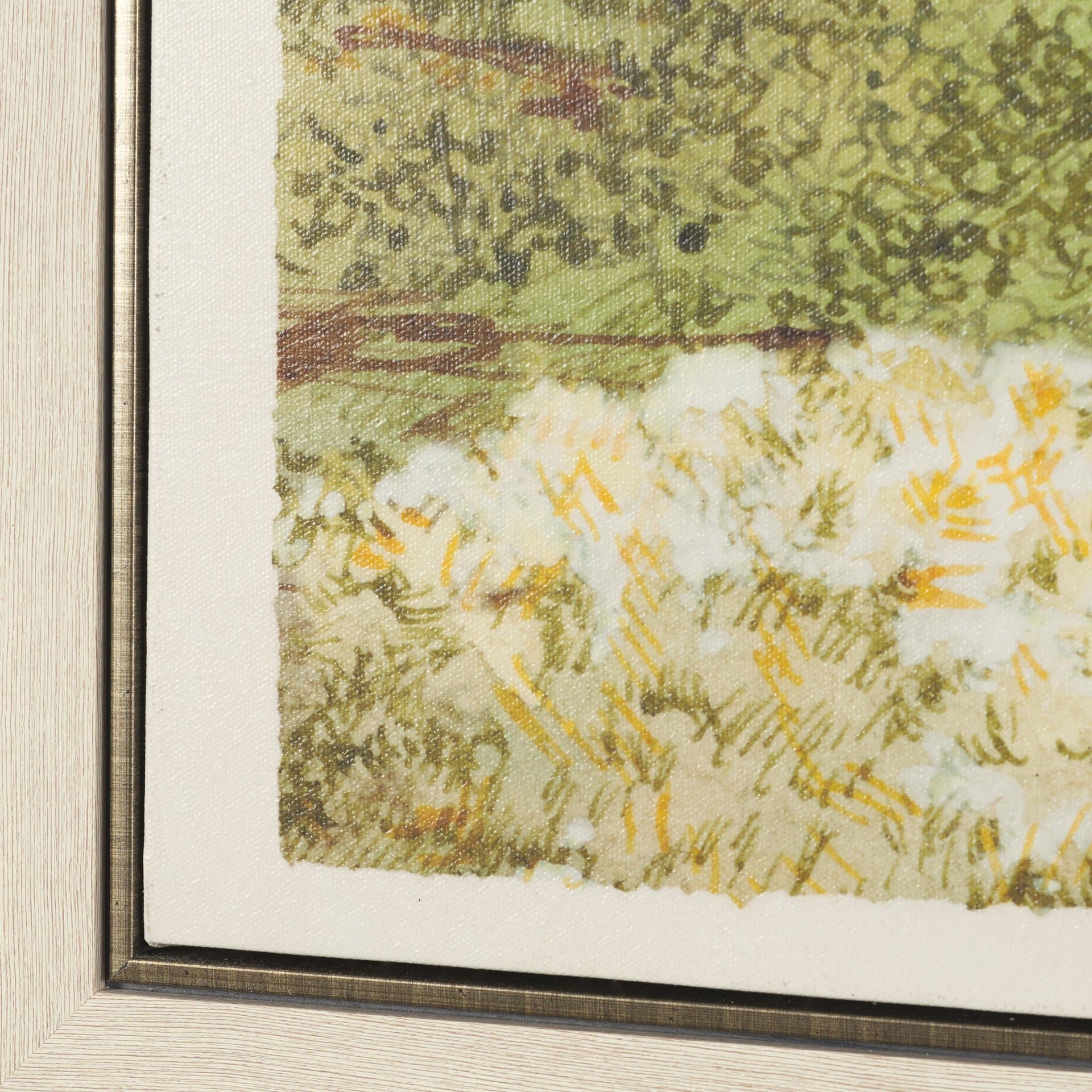Cactus Country I by Mercana Studio Hand-Embellished Textured Framed Canvas Artwork — product photograph