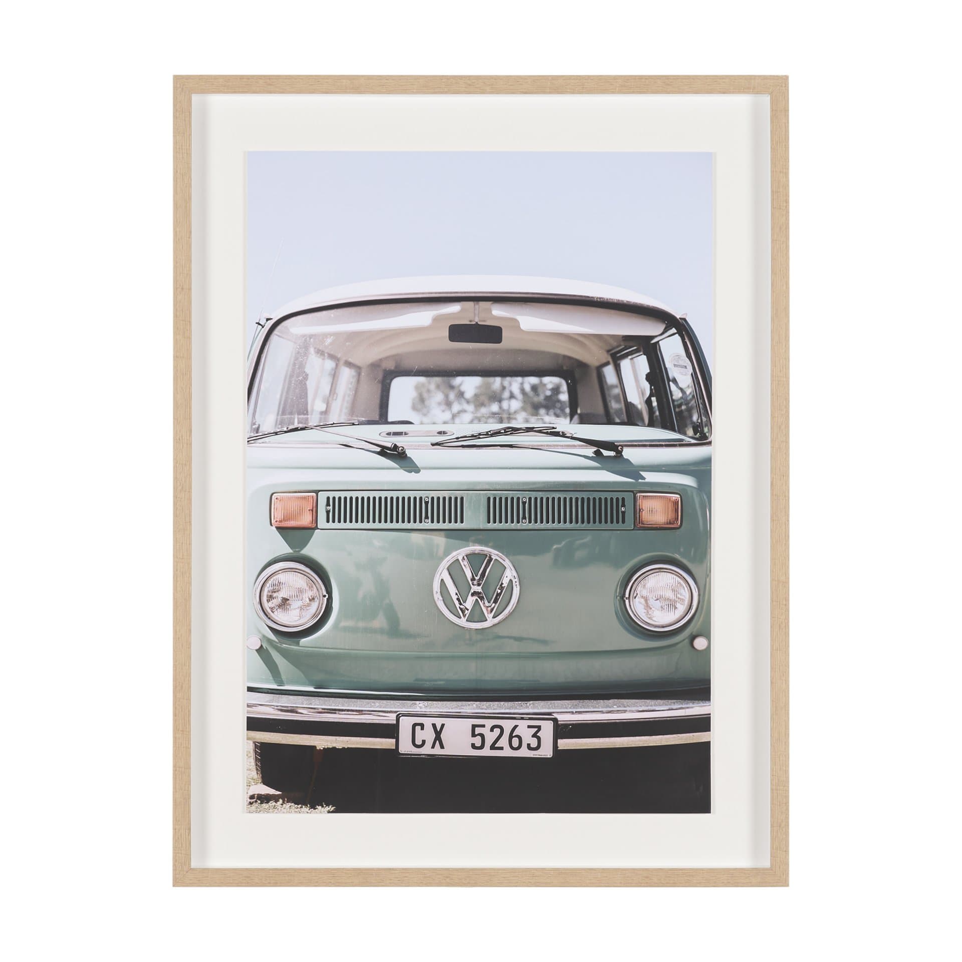 Classic Design In Soft Green Tones Shot By Clint Framed Photo Print Matted under Glass — product photograph