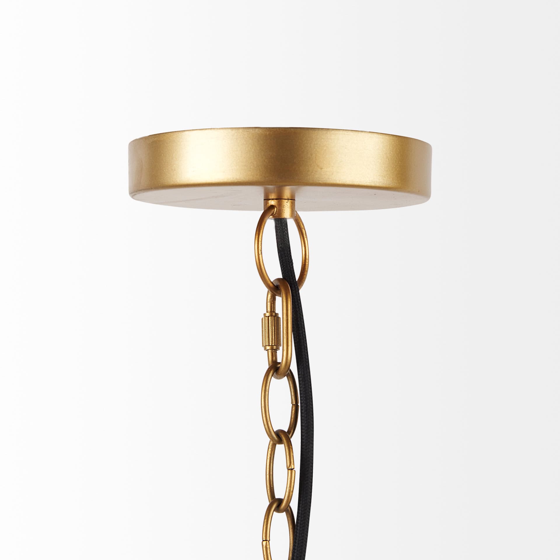 Campanile 16.0L x 16.0W x 27.0H Brown Whicker Pendant Light — product photograph