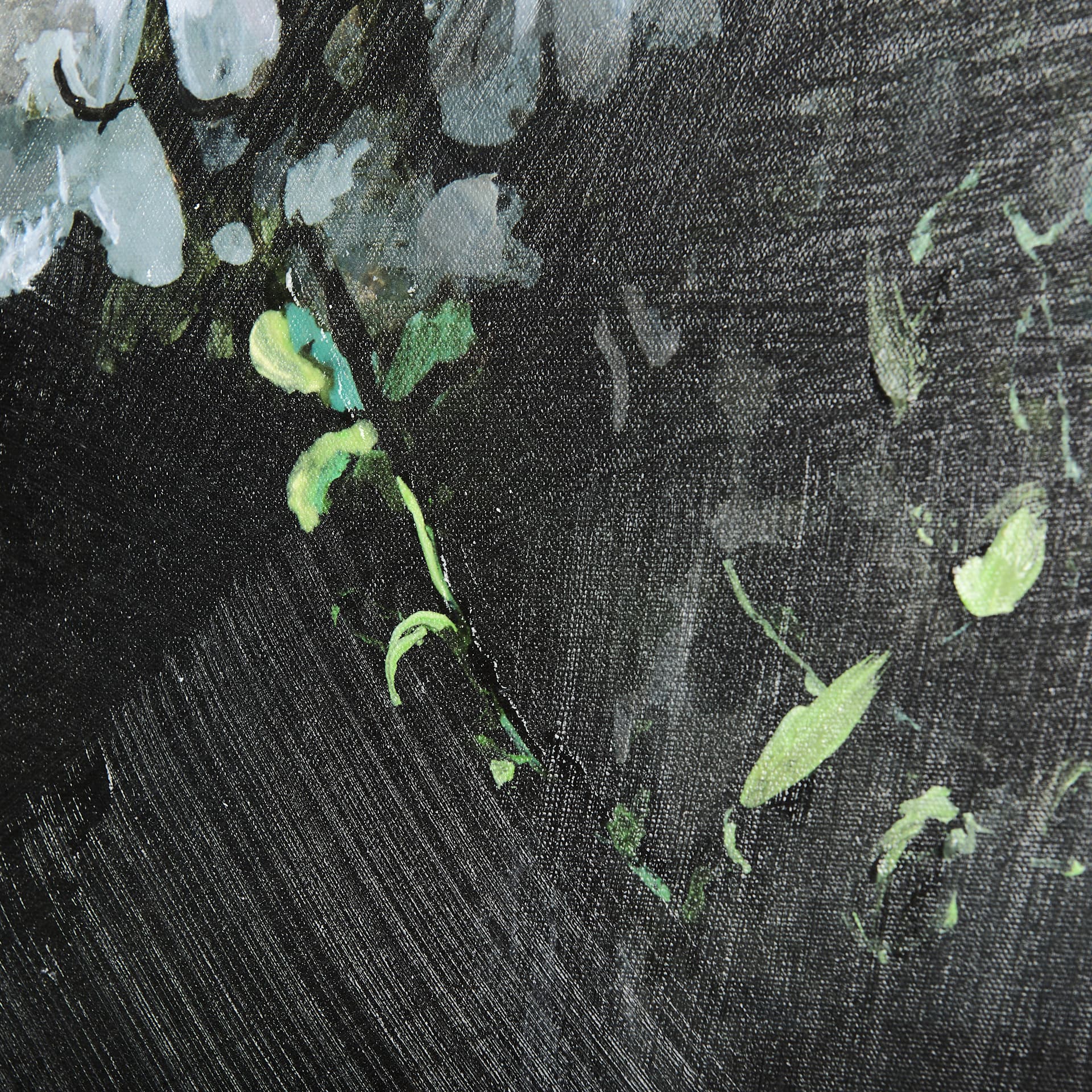 Still life flowers I by Mercana Studio a Hand Embellished Textured Canvas — product photograph