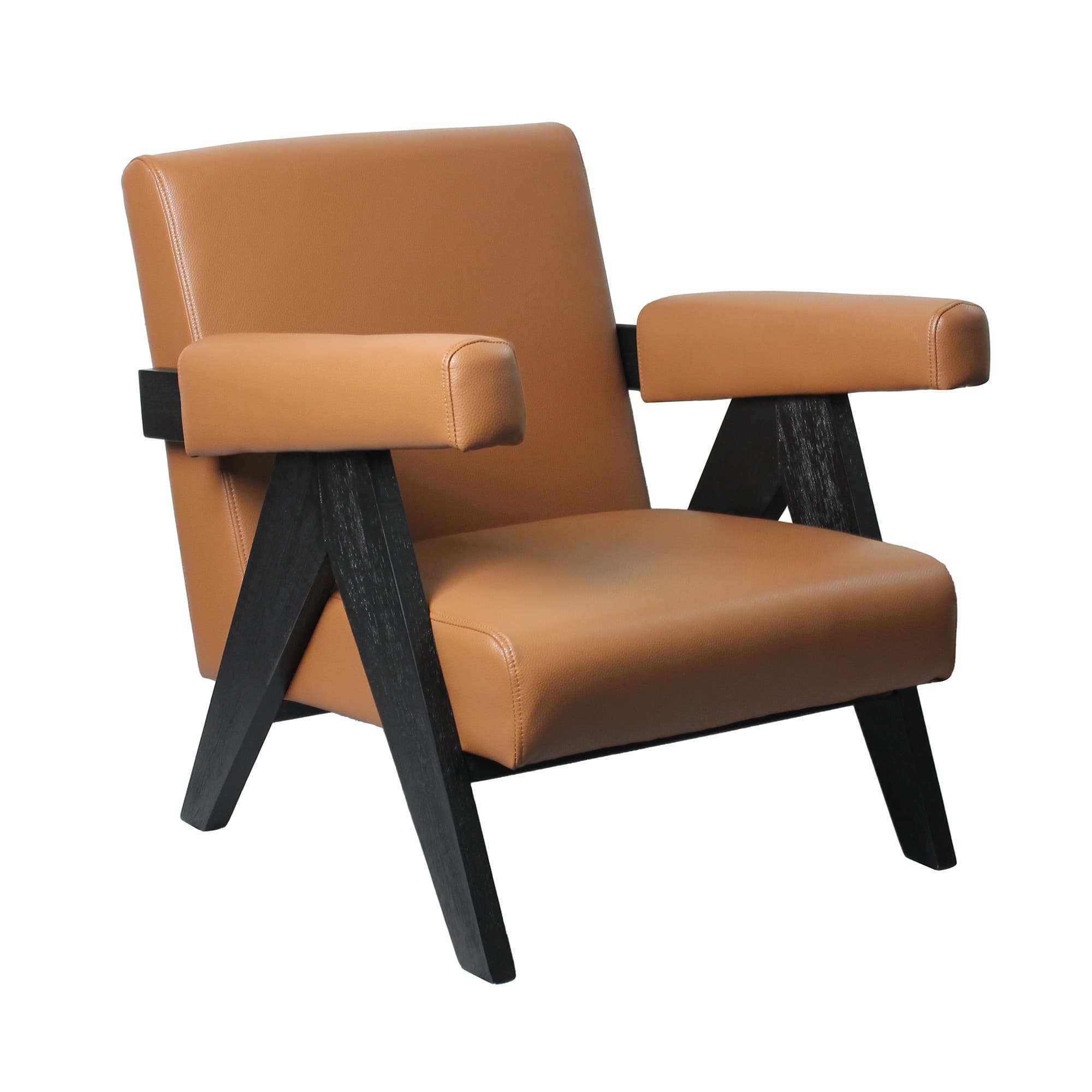 Pierre Arm Lounge Vegan Leather — product photograph