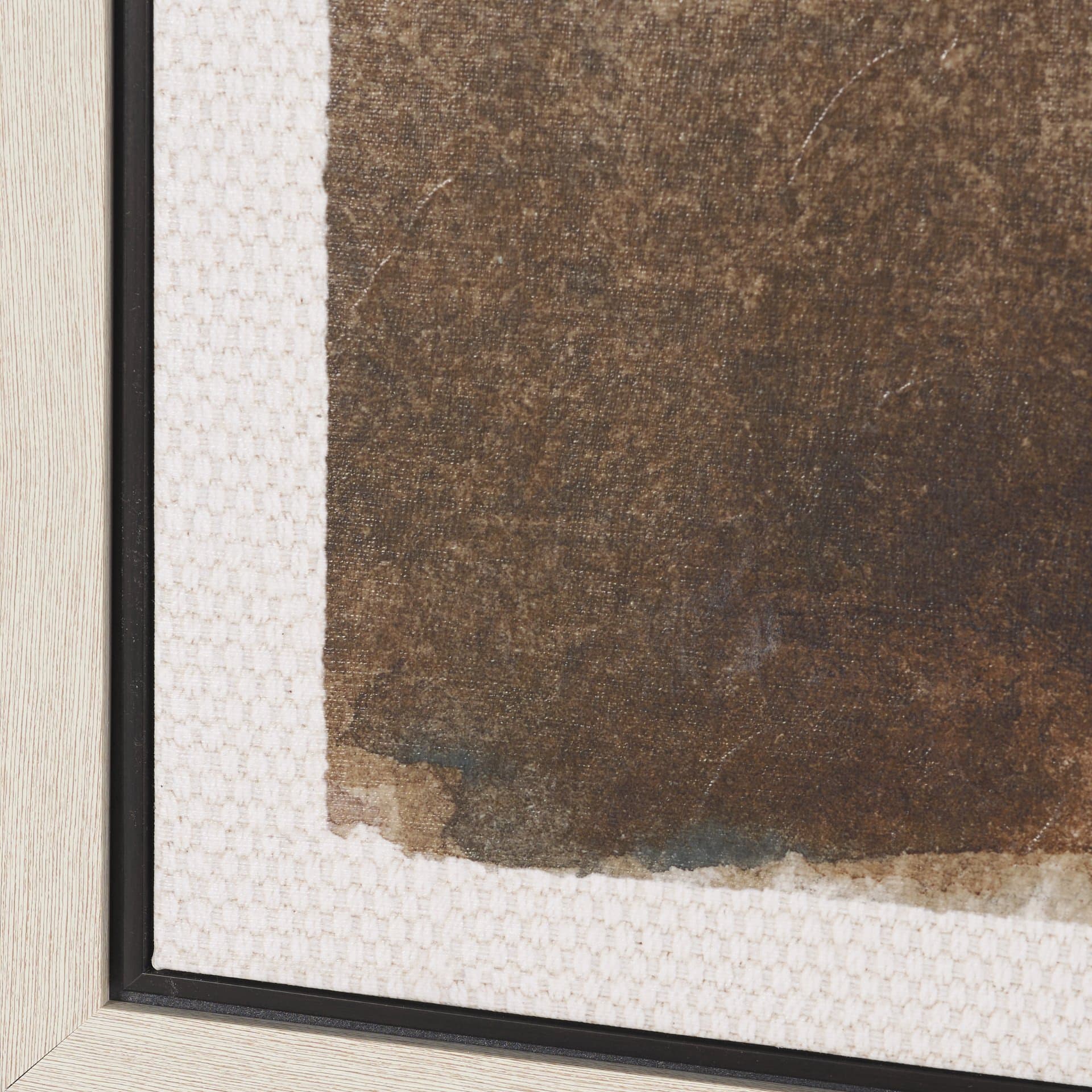 Tulip Bloom V by Mercana Studio Hand-Embellished Textured Framed Canvas Artwork — product photograph