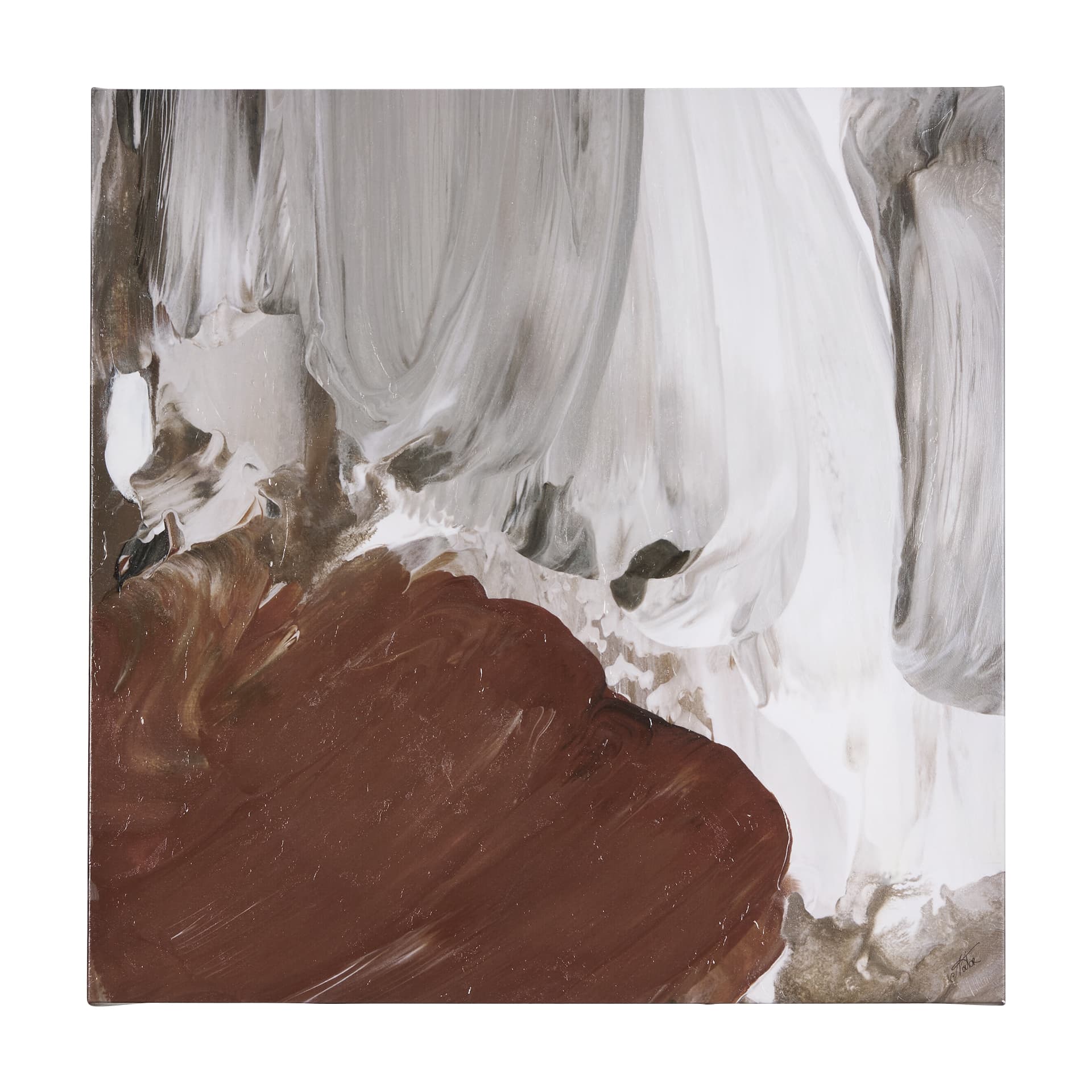 Harmonic IV by Mercana Studio a Hand Embellished Textured Canvas — product photograph