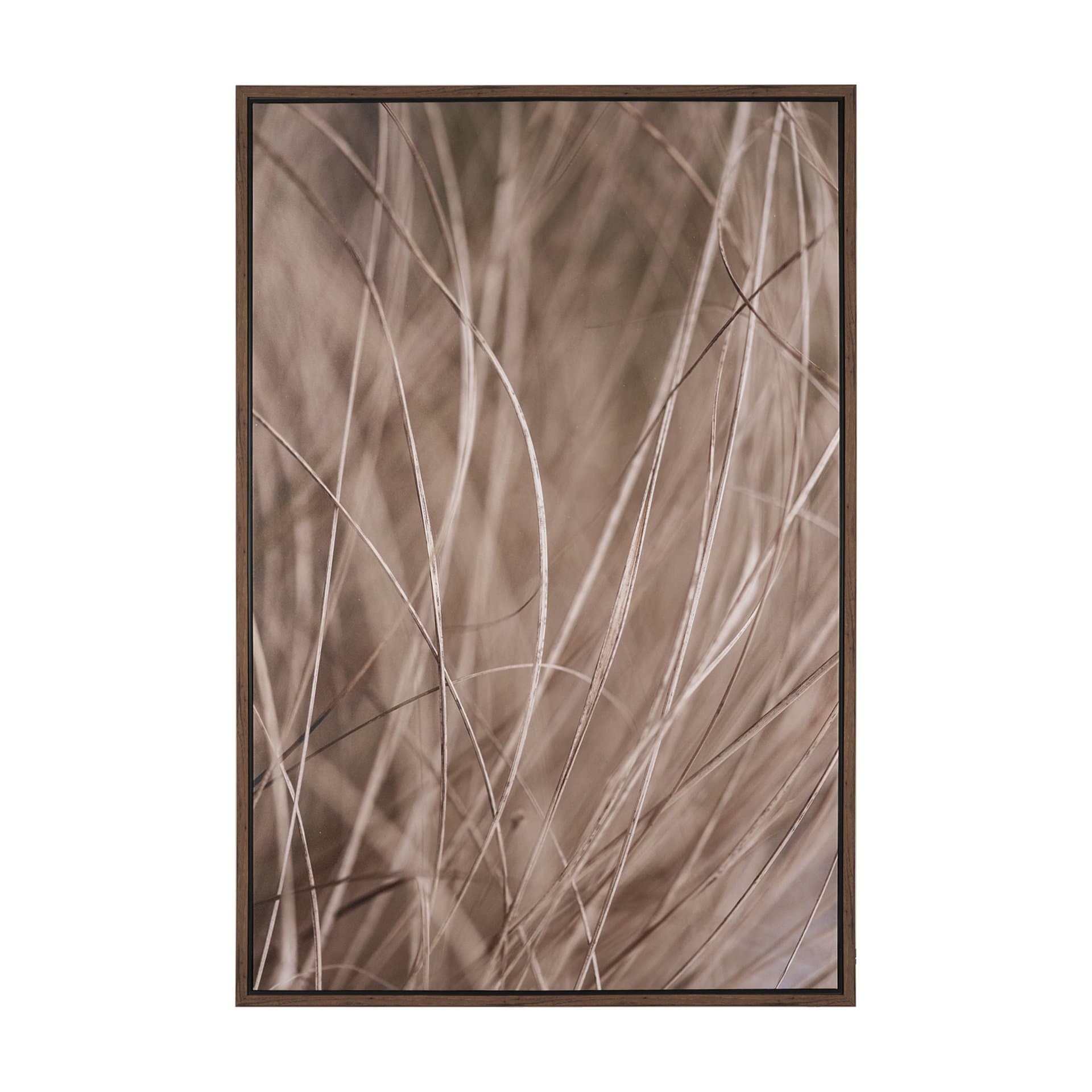 Summer Grass 3 by Mareike Bohmer Hand-Embellished Textured Framed Canvas Art Print — product photograph