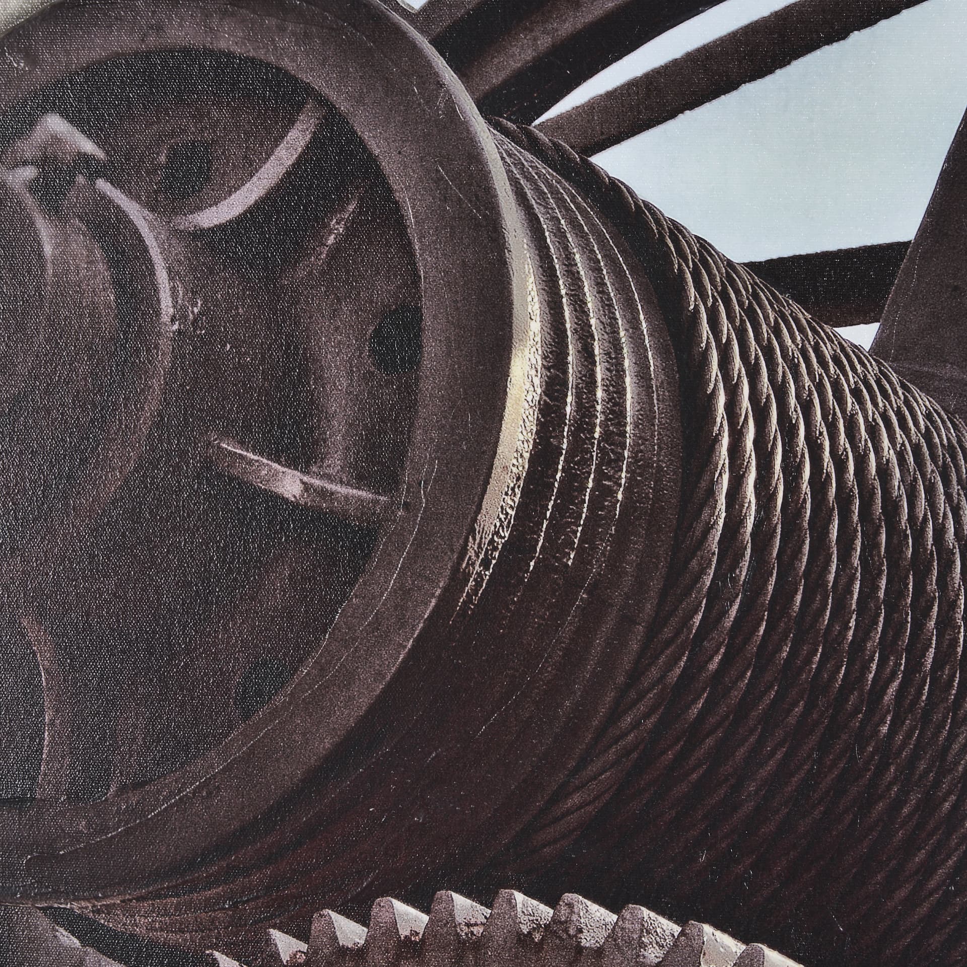 Industrial Collect - Motion by Michael Banks a Hand Embellished Textured Framed Photo Art Print — product photograph