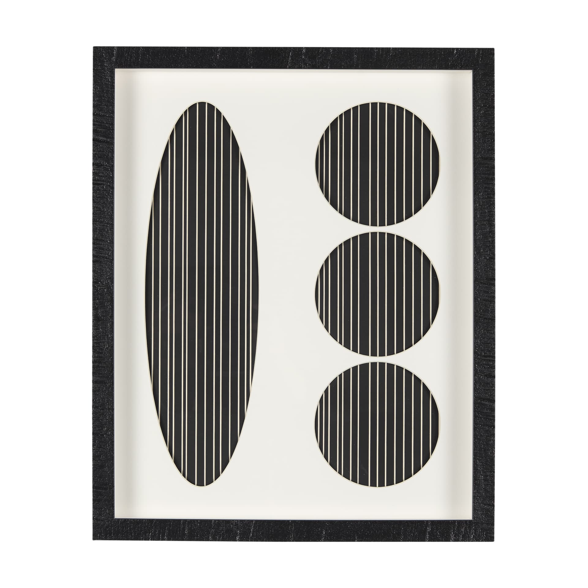 Arc & Orb 3 by Studio M a Framed Art Print Matted under Glass — product photograph