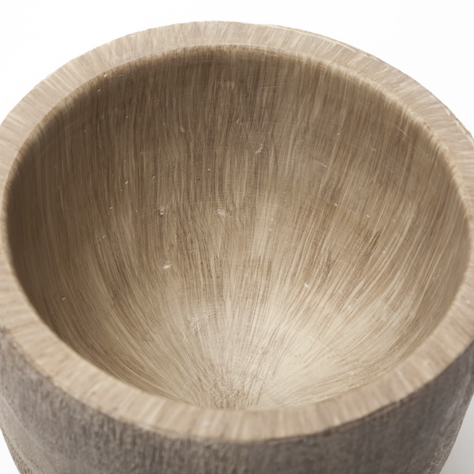 Mandor I (Small) 6L x 6W Brown Resin Acorn Box — product photograph