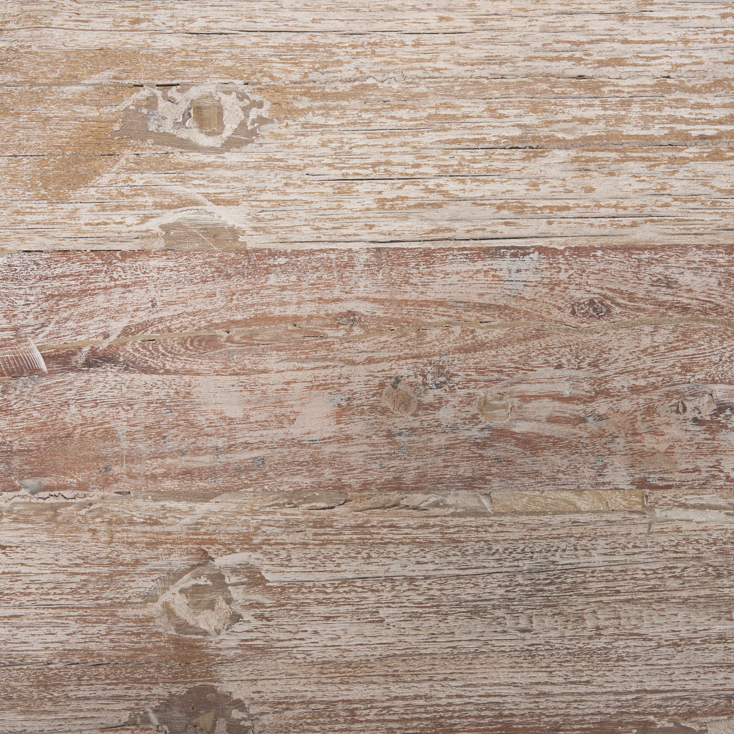 McArthur Whitewash Reclaimed Wood Console Table — product photograph