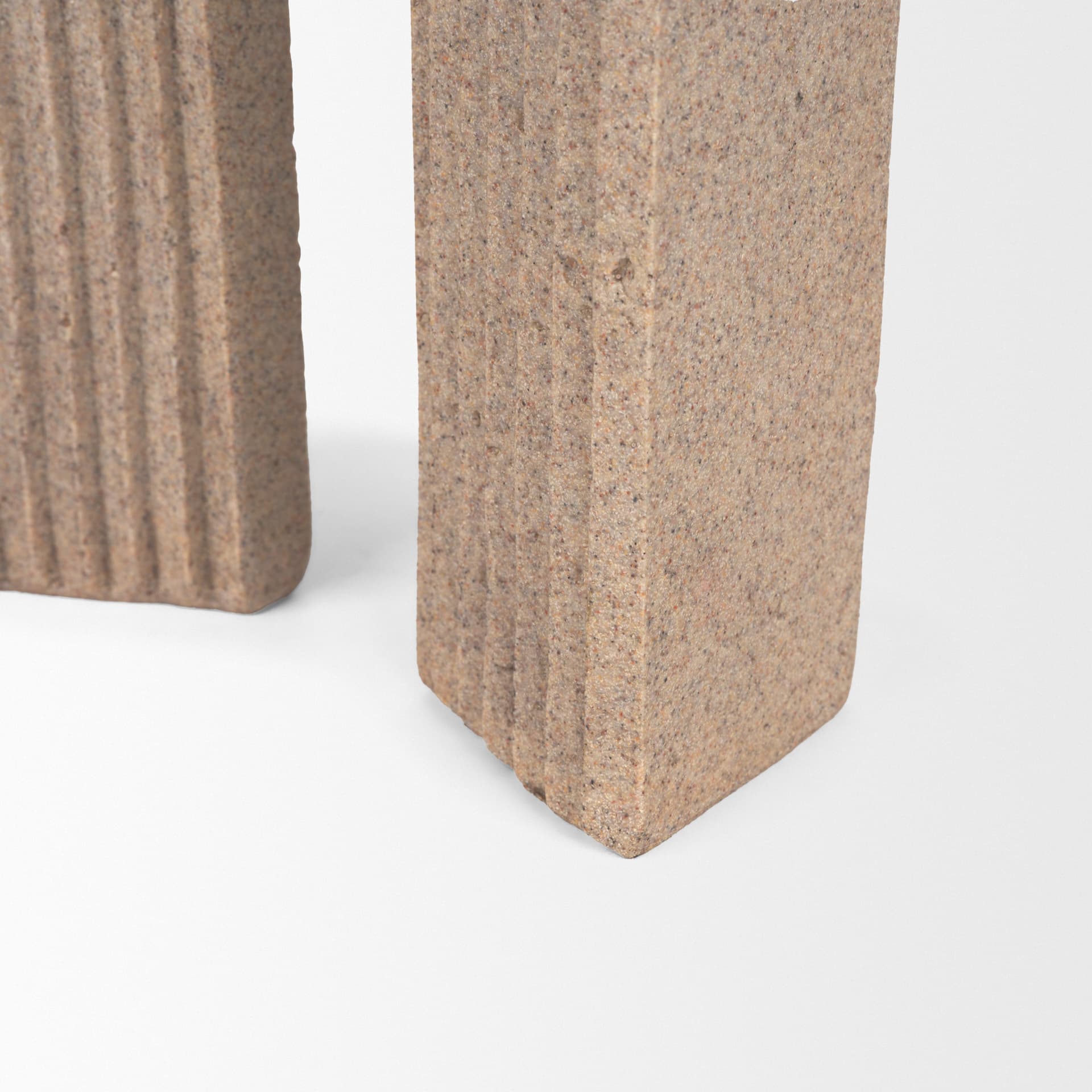 Kacia Resin Textured SandStone Decorative Object — product photograph