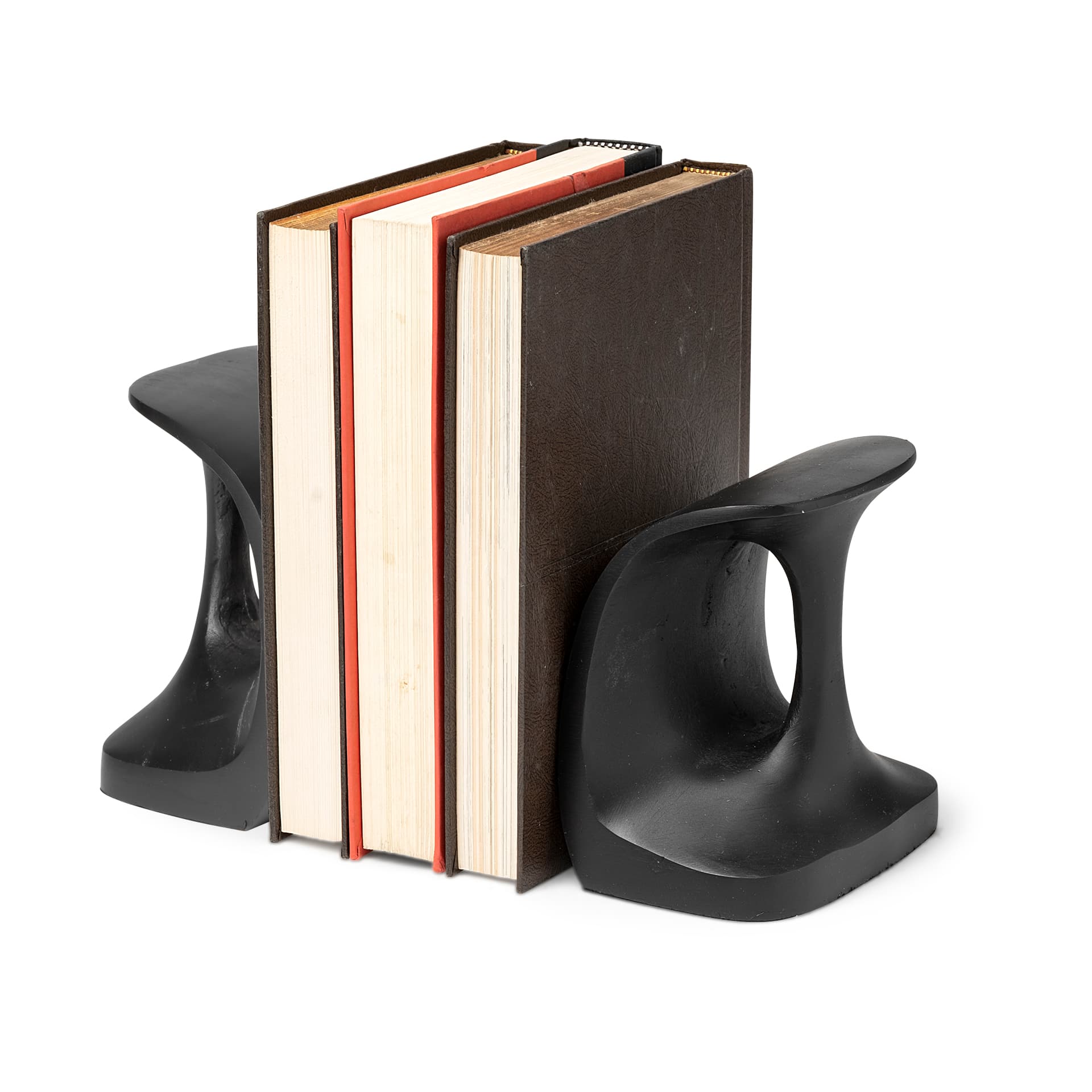 Last Cobbler's (Set of 2) 8L x 6W Black Shoemaker Tool Bookends — product photograph