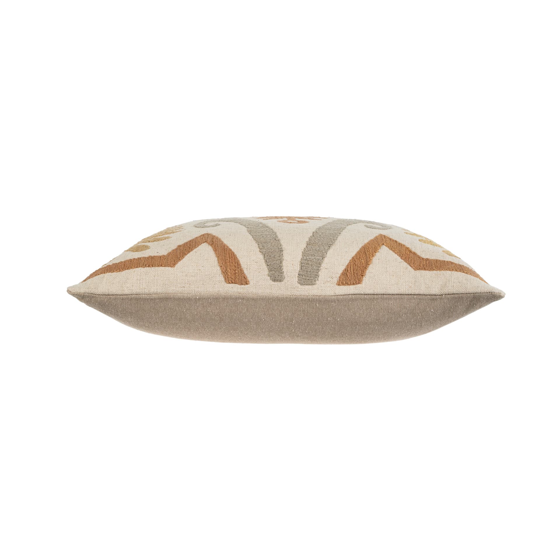 Bora Bora 20x20 Block Print Pillow Cover w/Filler — product photograph