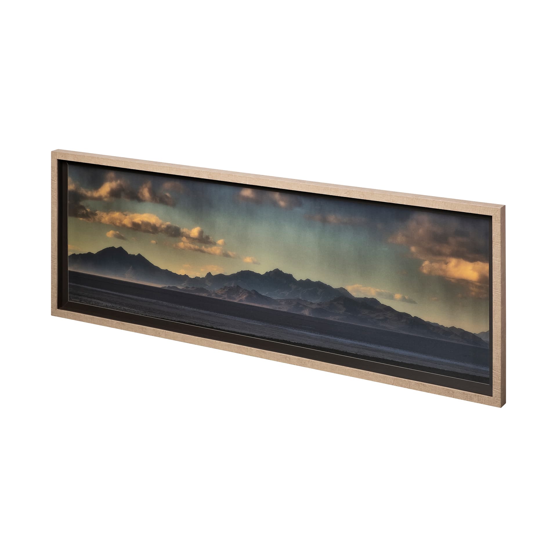 West Desert Landscape 2 by Dunker a Framed Photo Art Print Matted under Glass — product photograph