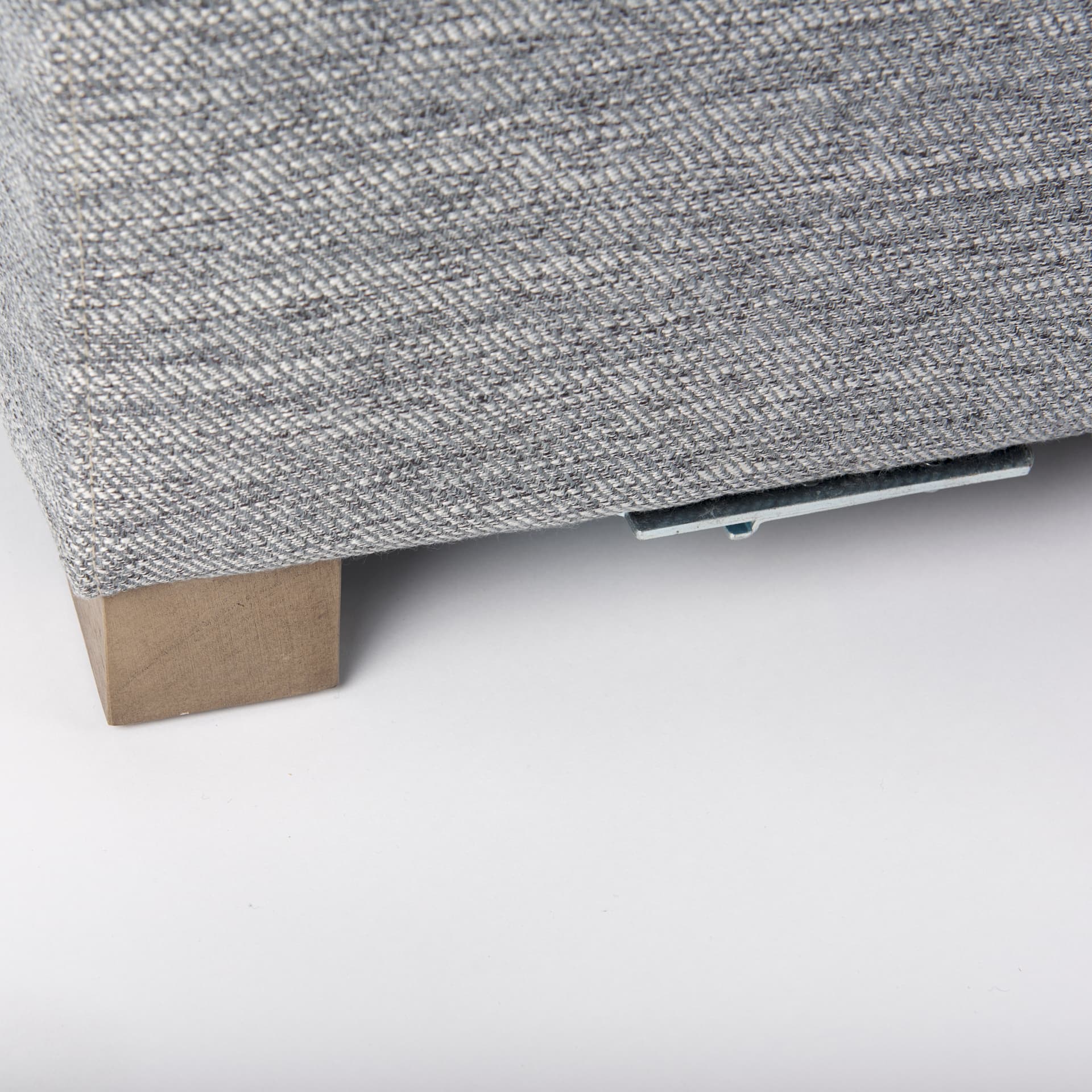 Valence 38.6L x 26.0W x 17.7H Castlerock Gray 2/3 Ottoman Sectional Piece — product photograph