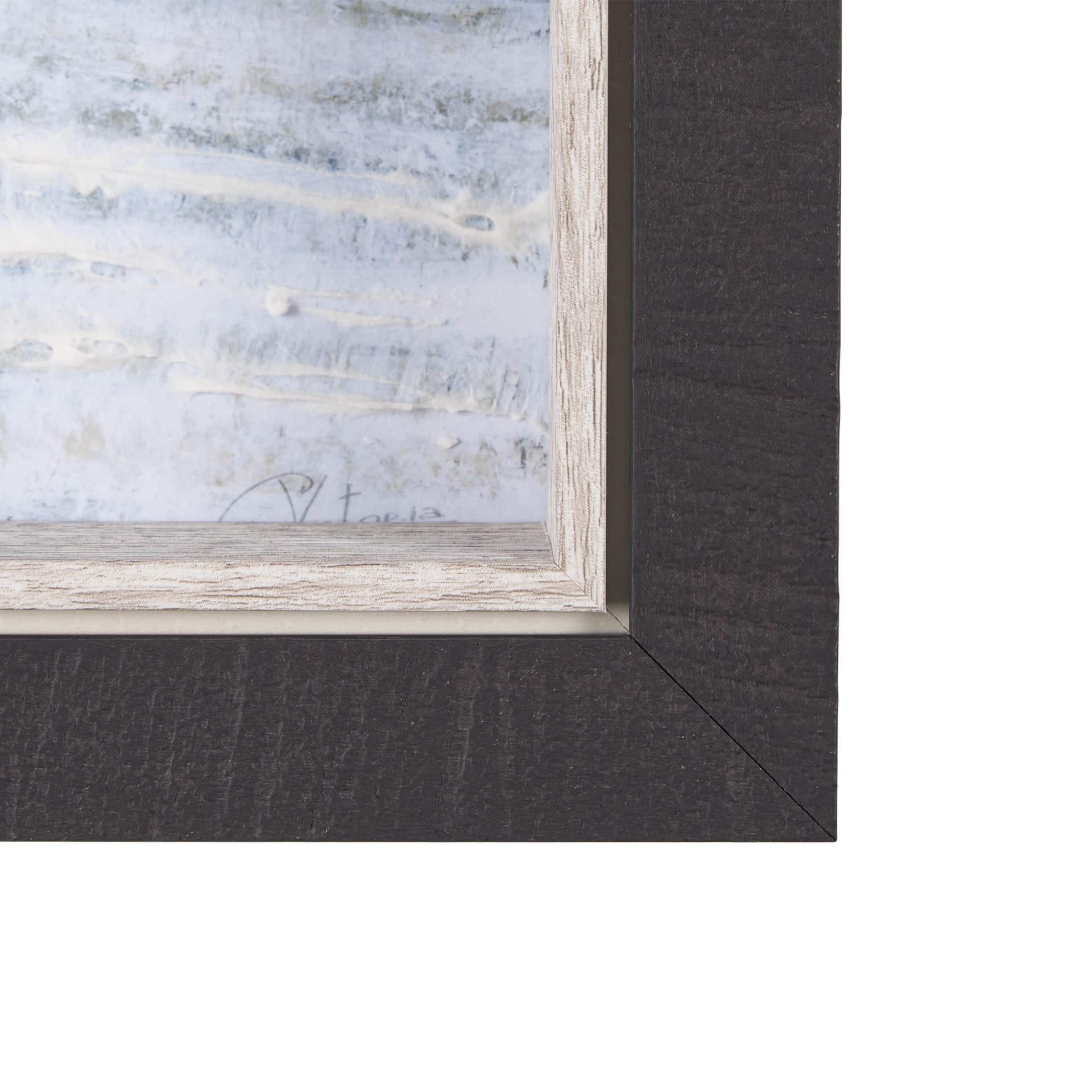 Winter On The Farm IV by Mercana Studio a Hand Embellished Framed Art Print — product photograph