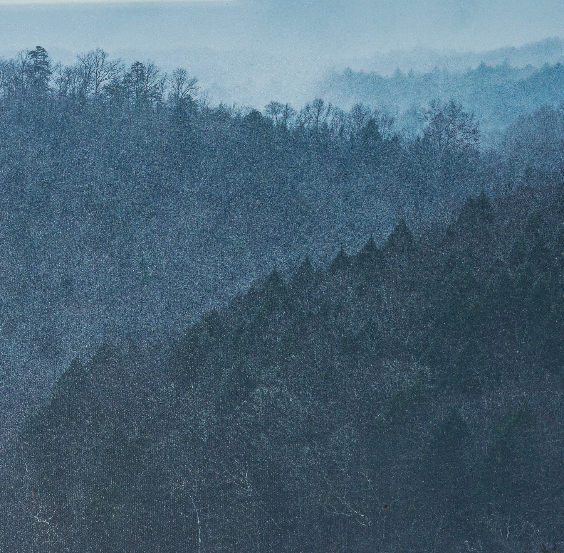Stormy Mountain by Dimitry Papkov Hand Embelished Textured Framed Art Print Matted under Glass — product photograph