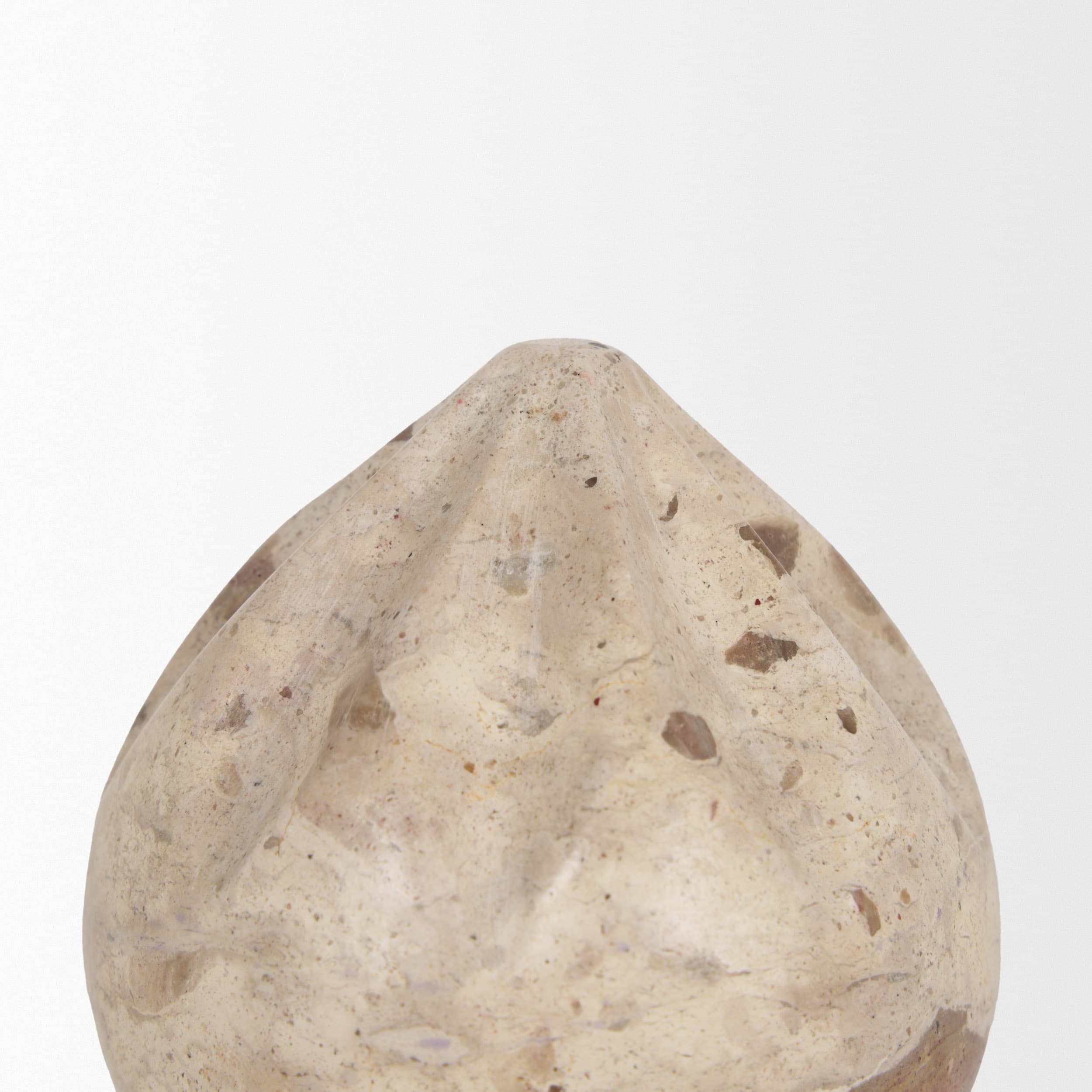 Caprie Small Beige Marble Decorative Juice Squeezer — product photograph