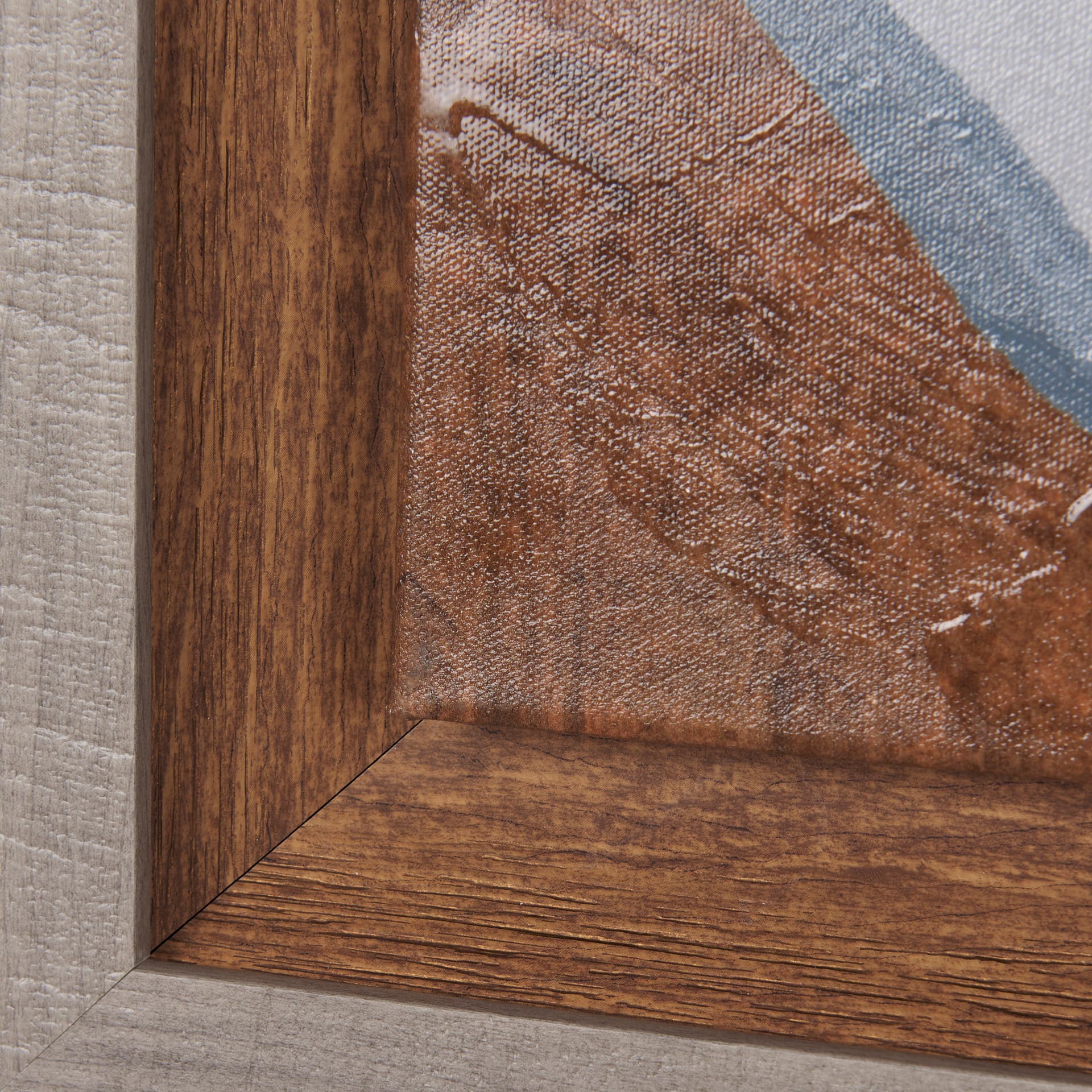 Windy Day by Mercana Studio a Hand Embellished Textured Framed Canvas — product photograph