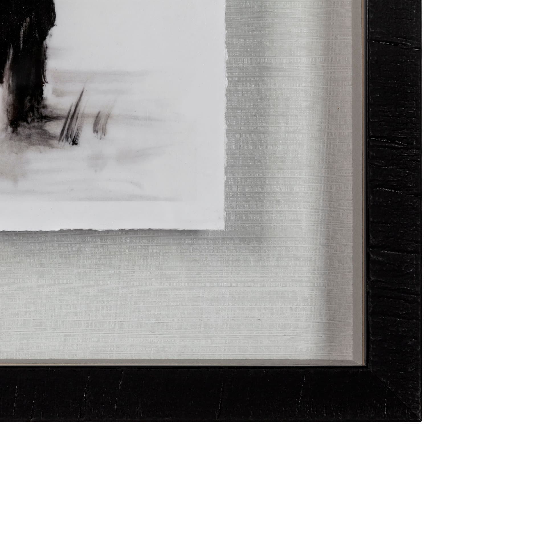 Standing Around II by Ethan Harper a Hand Embellished Textured Framed Photo Art Print Matted under G — product photograph