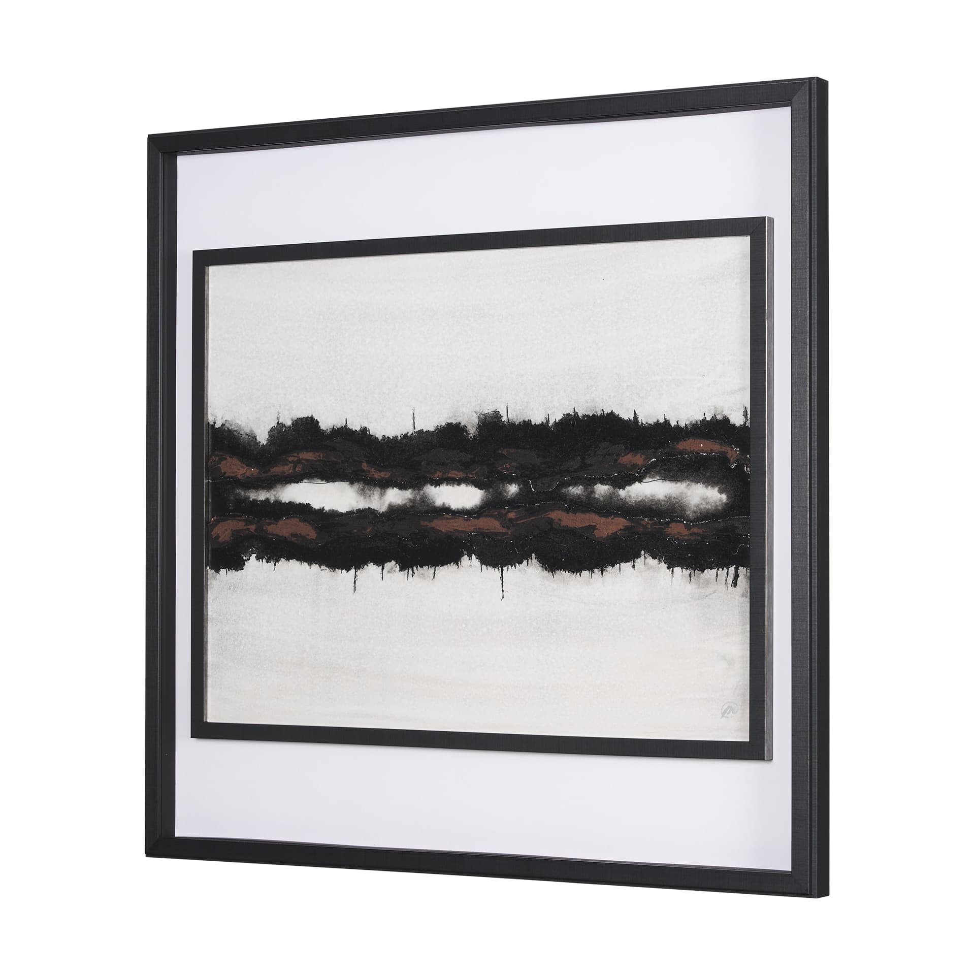 Sound Bite II by Studio M a handmade Original Framed Artwork under Glass — product photograph
