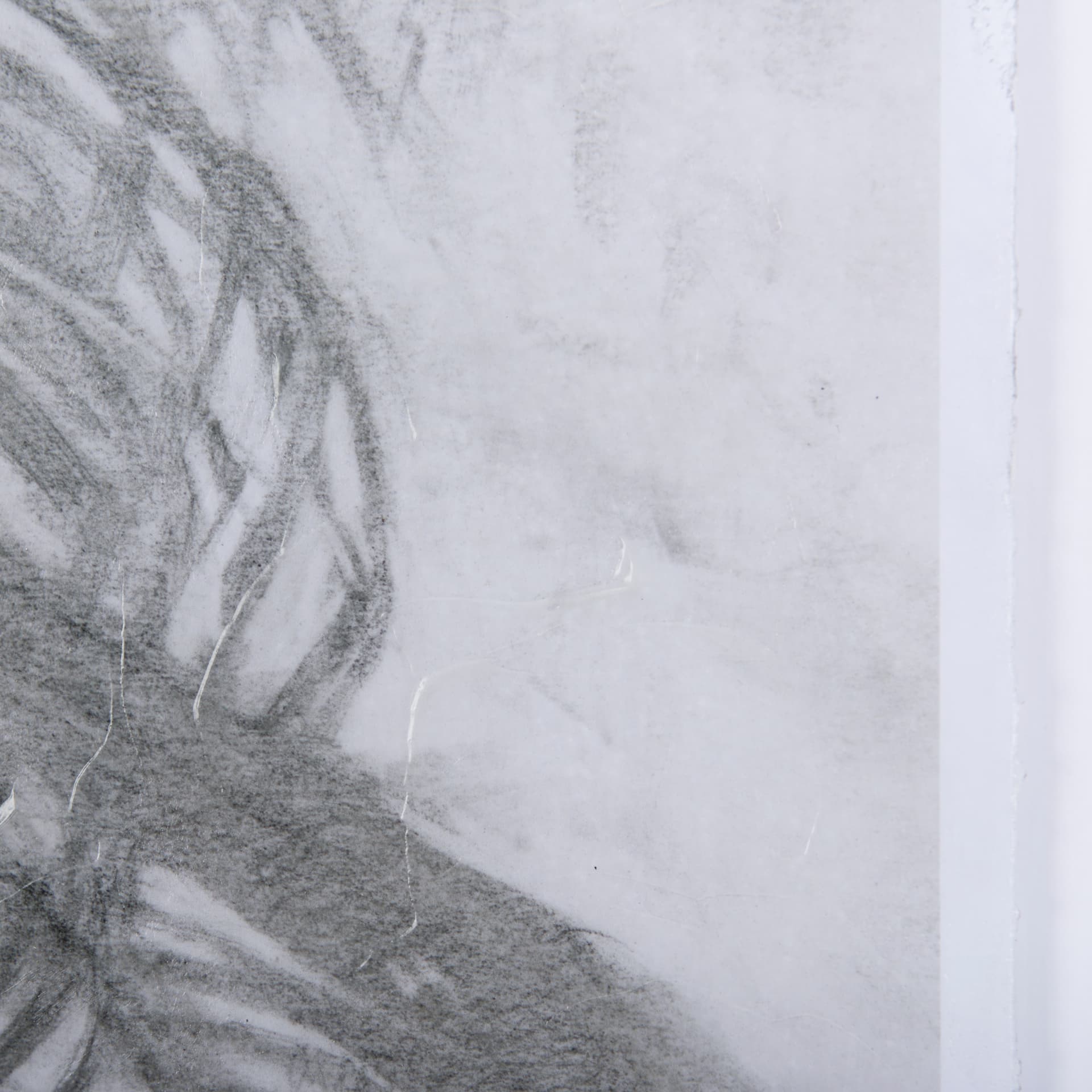 Light Shadows I by Mercana Studio a Hand Embellished Textured Framed Art Print Matted under Glass — product photograph
