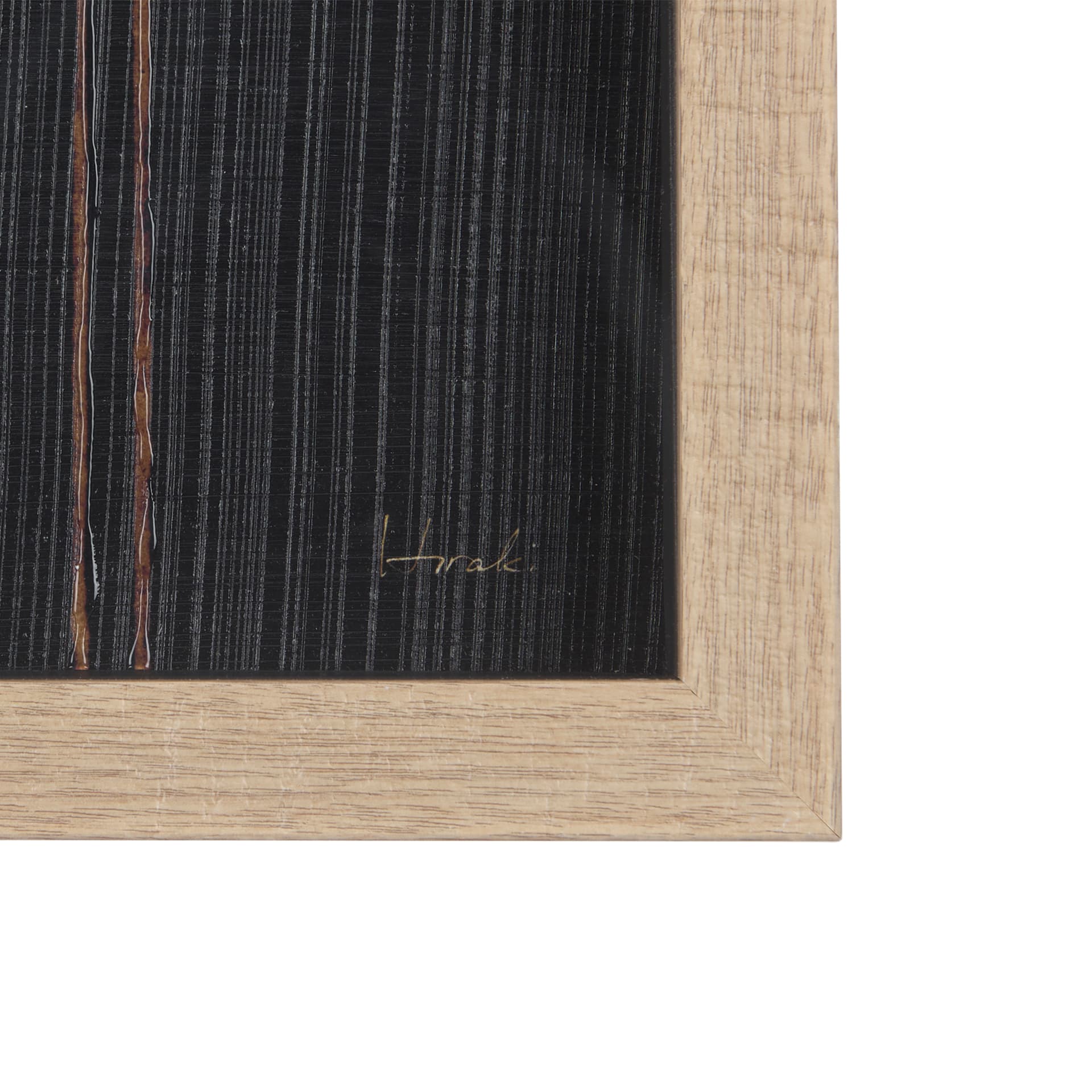 Spark II by Mercana Studio a Hand Embellished Textured Framed Art Print Matted under Glass — product photograph
