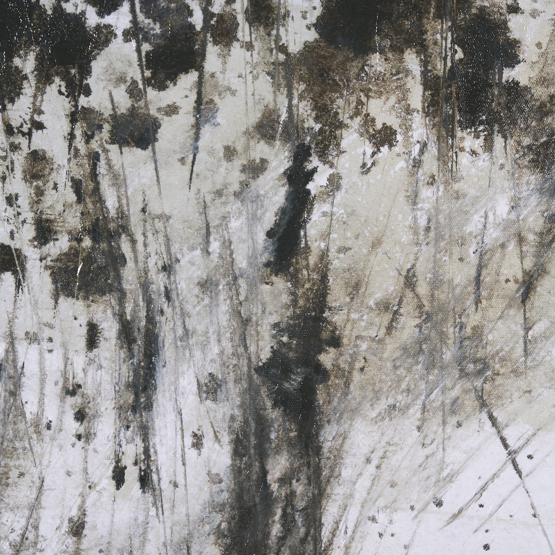 Winter Day I by Mercana Studio a Hand Embellished Textured Framed Art Print — product photograph
