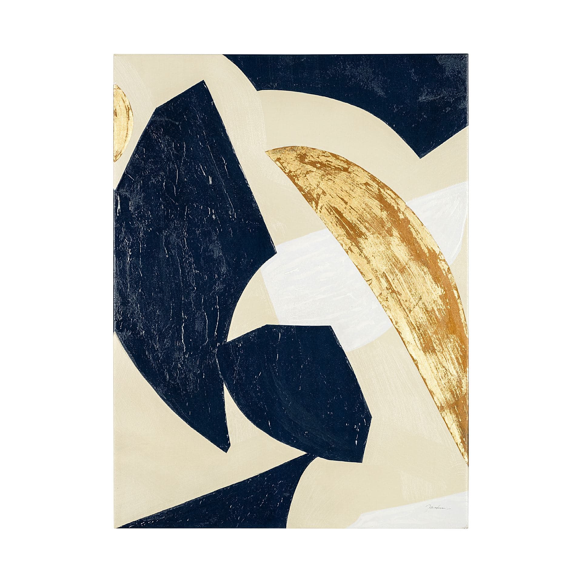 Edge of the World II by Liz Jardine a Hand Embellished Textured Canvas — product photograph