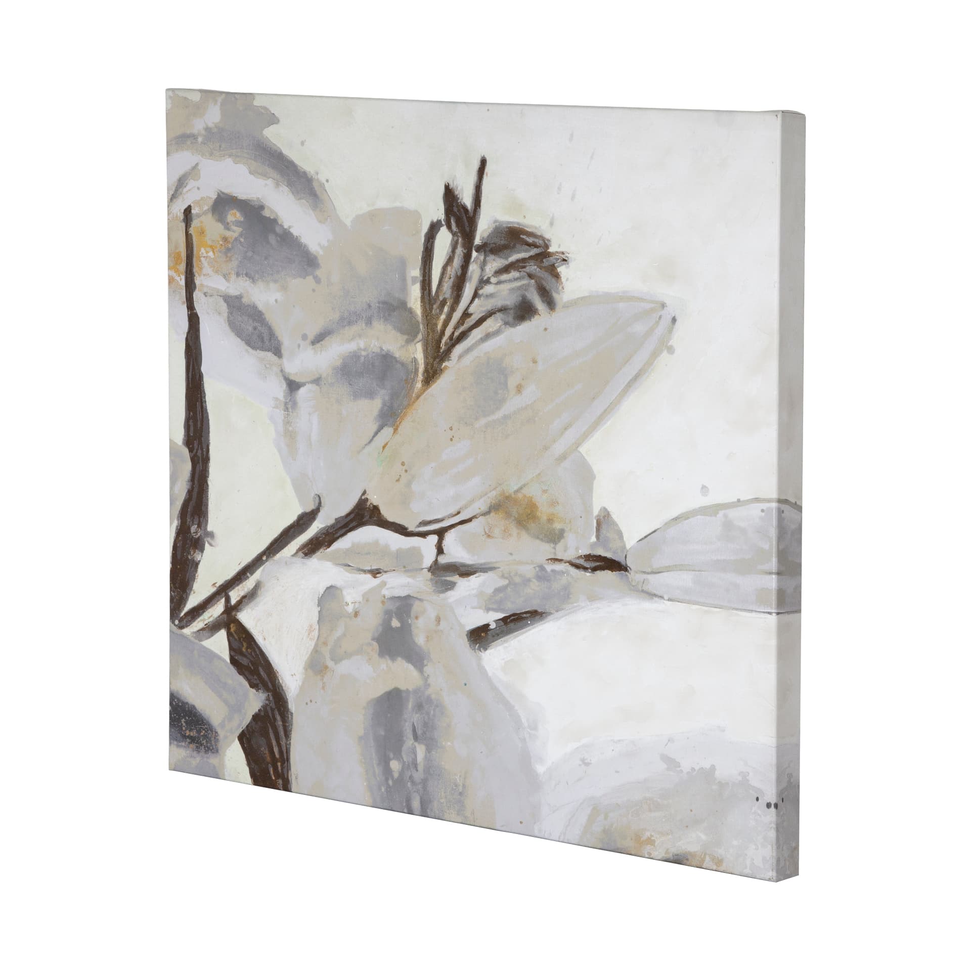 Blooming Opalescent I by Mercana Studio a Hand Embellished Textured Canvas — product photograph