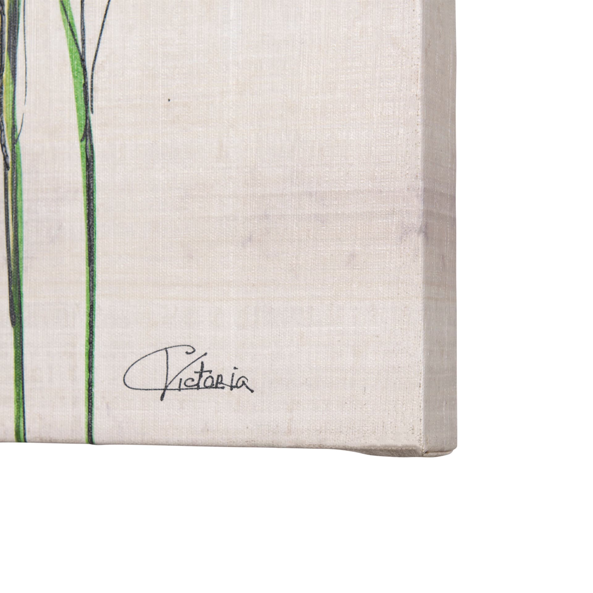Meadow flowers III by Mercana Studio a Hand Embellished Textured Canvas — product photograph